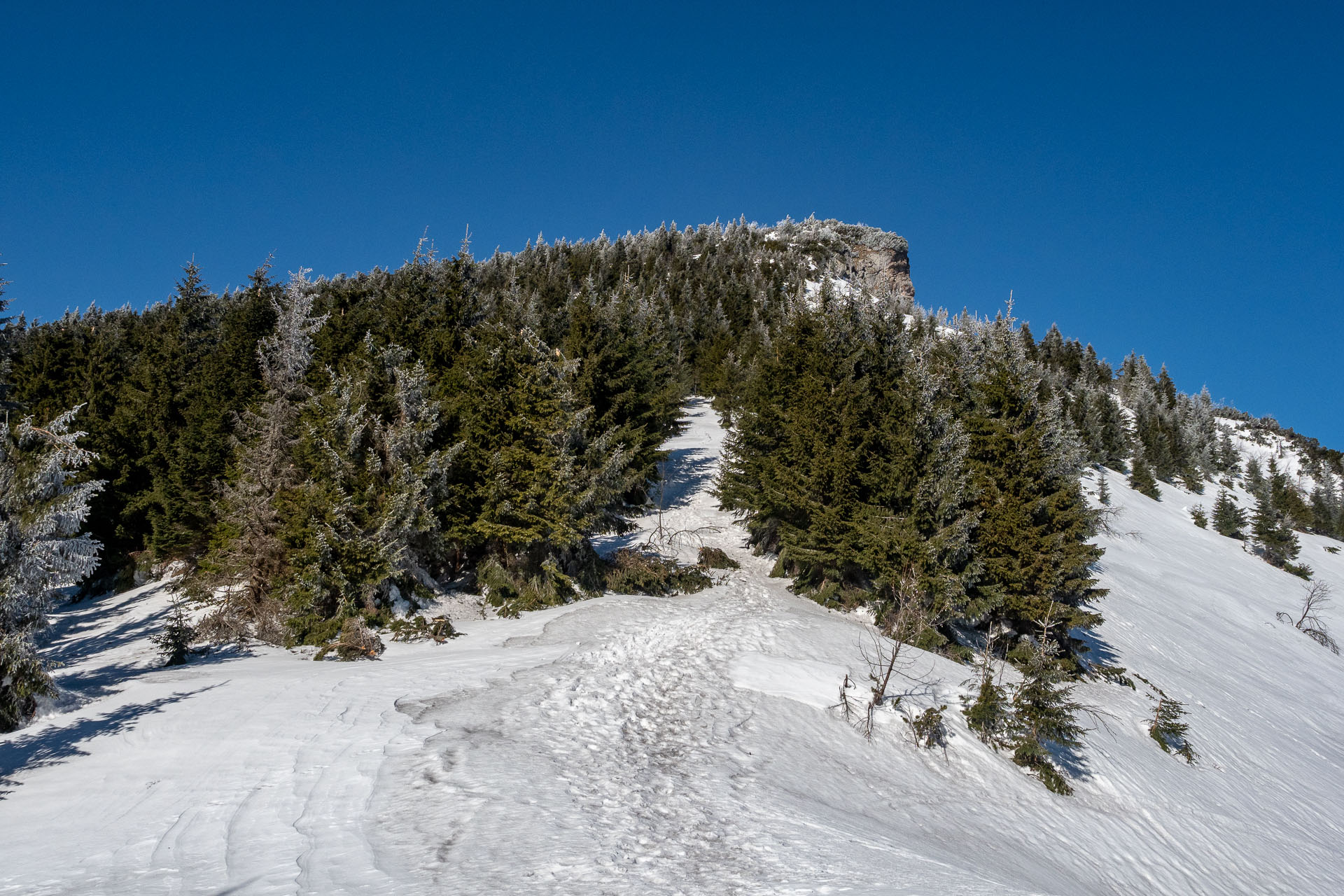 Veľký Choč z Lúčok (Chočské vrchy)