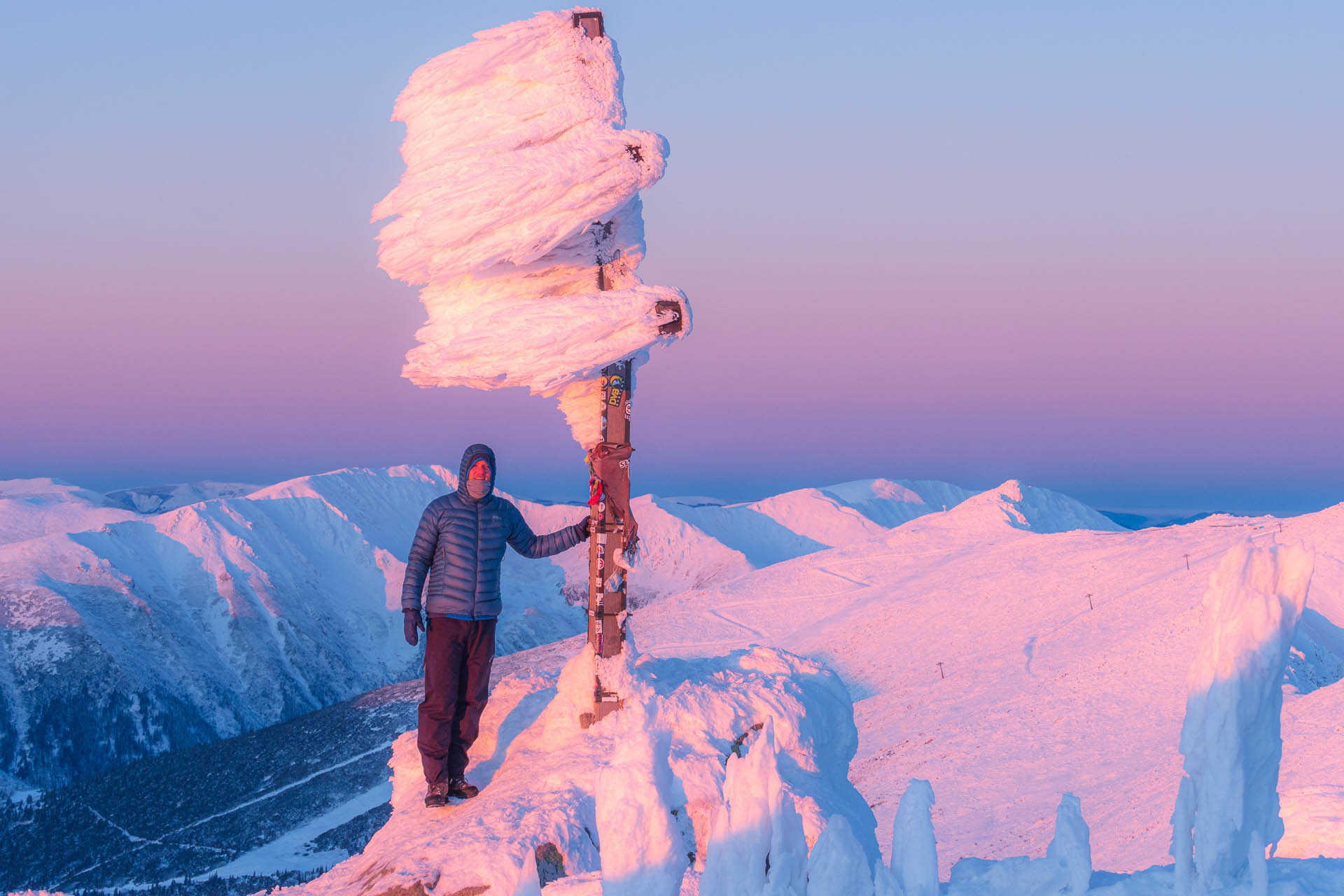 Ďumbier z Trangošky a Geminidy (Nízke Tatry)