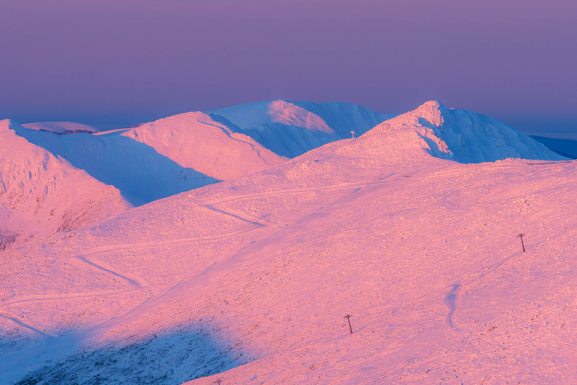 Ďumbier z Trangošky a Geminidy (Nízke Tatry)