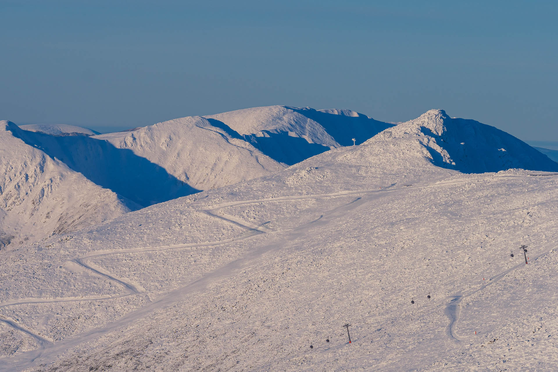 Ďumbier z Trangošky a Geminidy (Nízke Tatry)