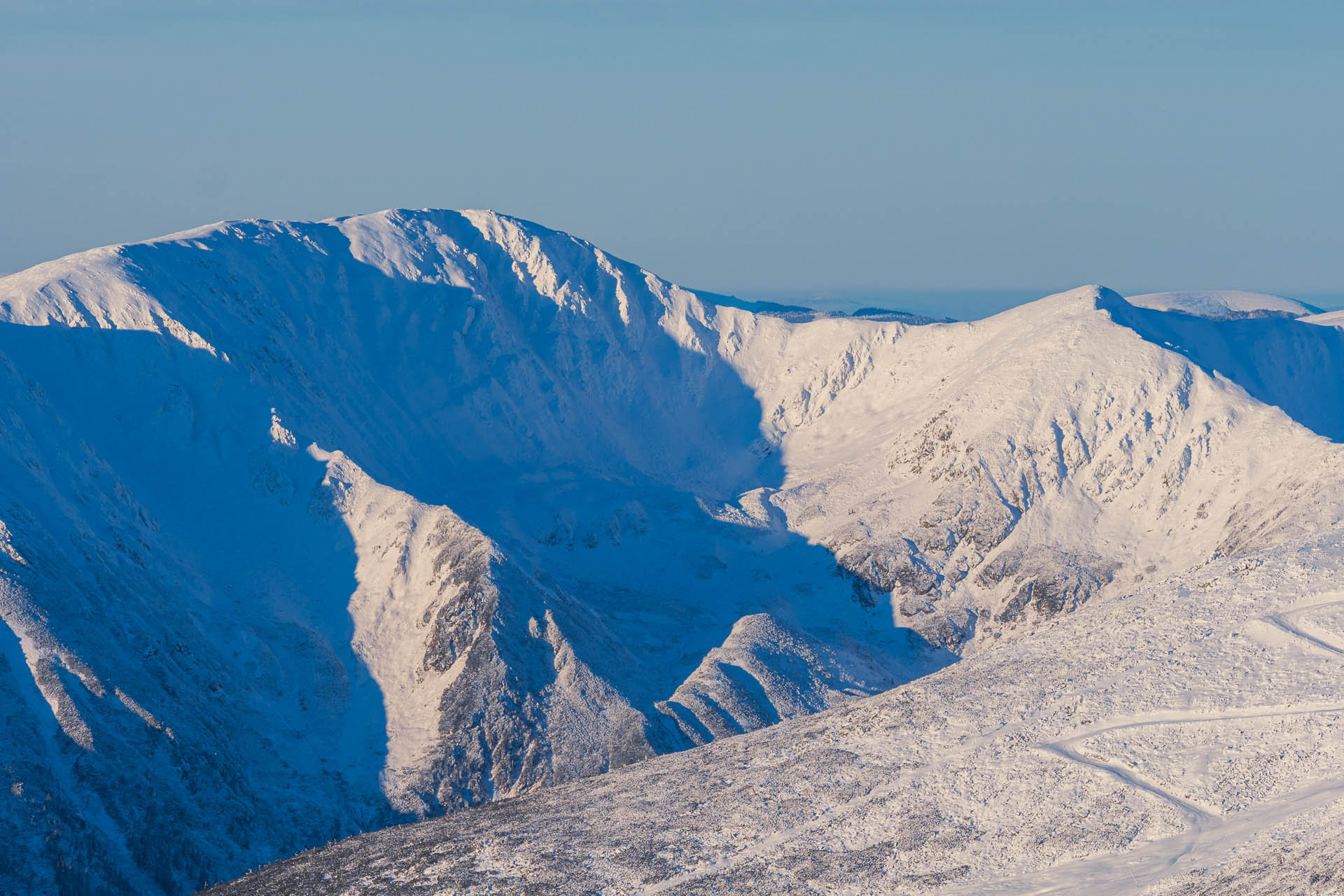 Ďumbier z Trangošky a Geminidy (Nízke Tatry)