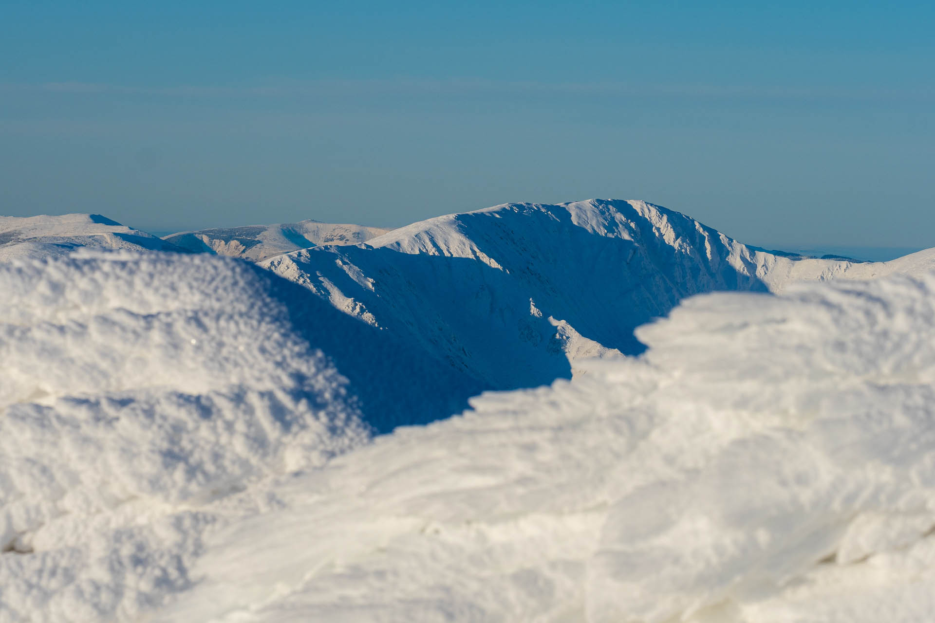 Ďumbier z Trangošky a Geminidy (Nízke Tatry)