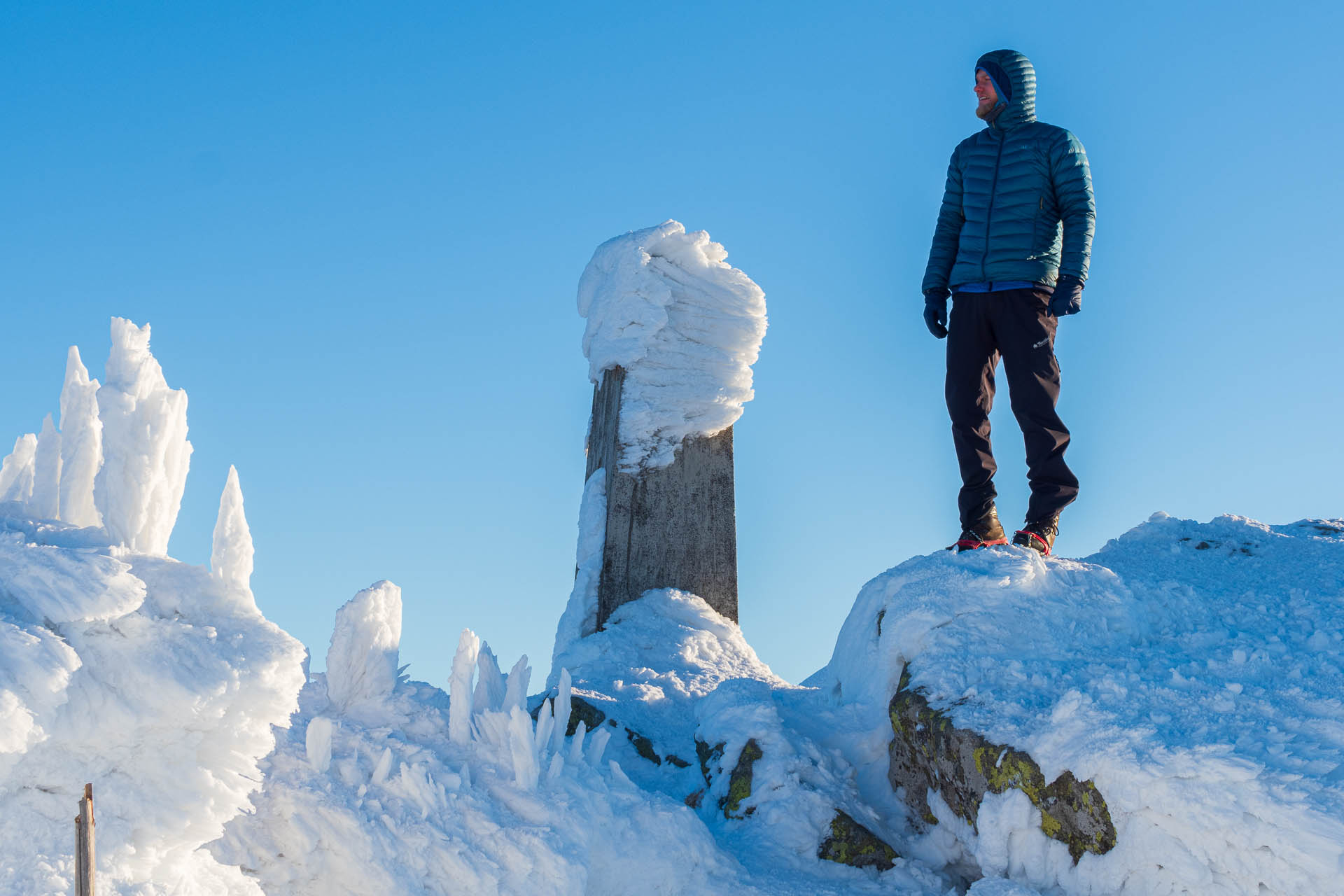 Ďumbier z Trangošky a Geminidy (Nízke Tatry)