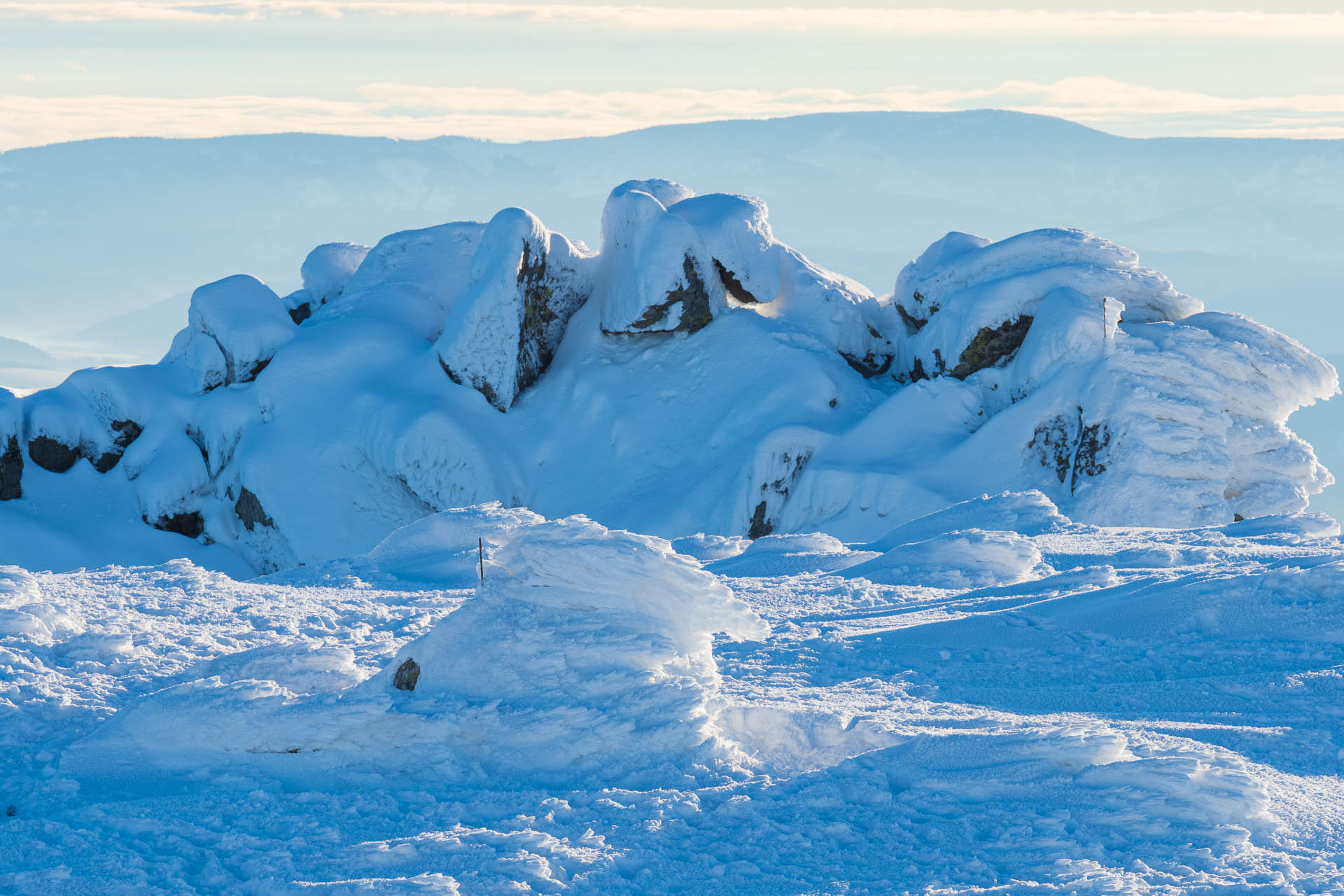 Ďumbier z Trangošky a Geminidy (Nízke Tatry)