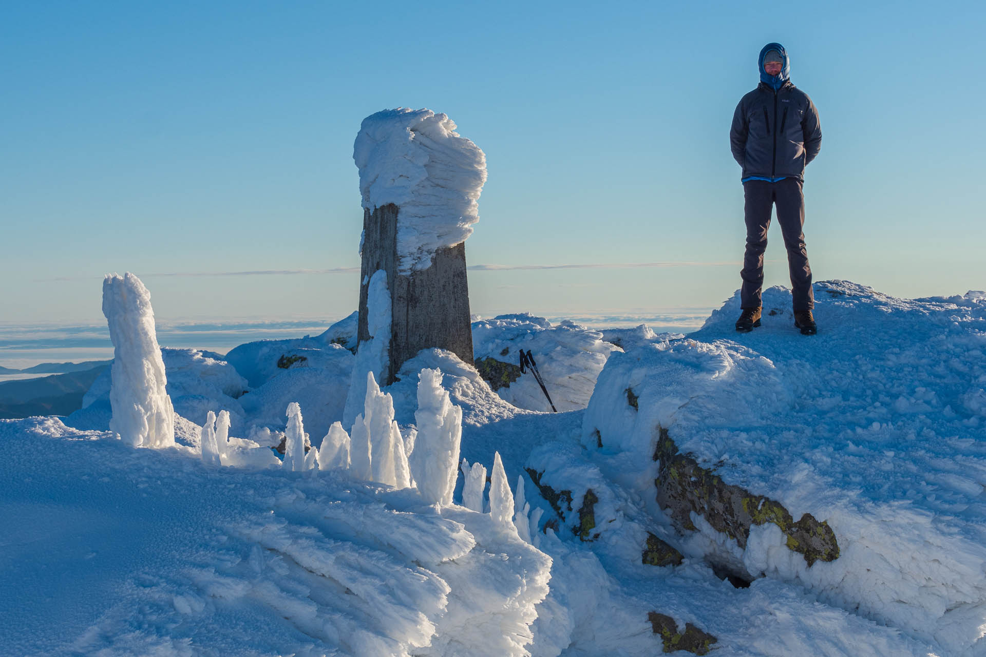 Ďumbier z Trangošky a Geminidy (Nízke Tatry)