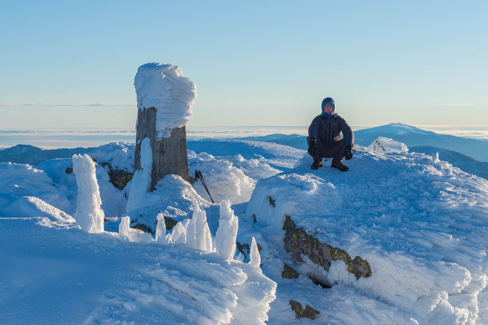 Ďumbier z Trangošky a Geminidy (Nízke Tatry)