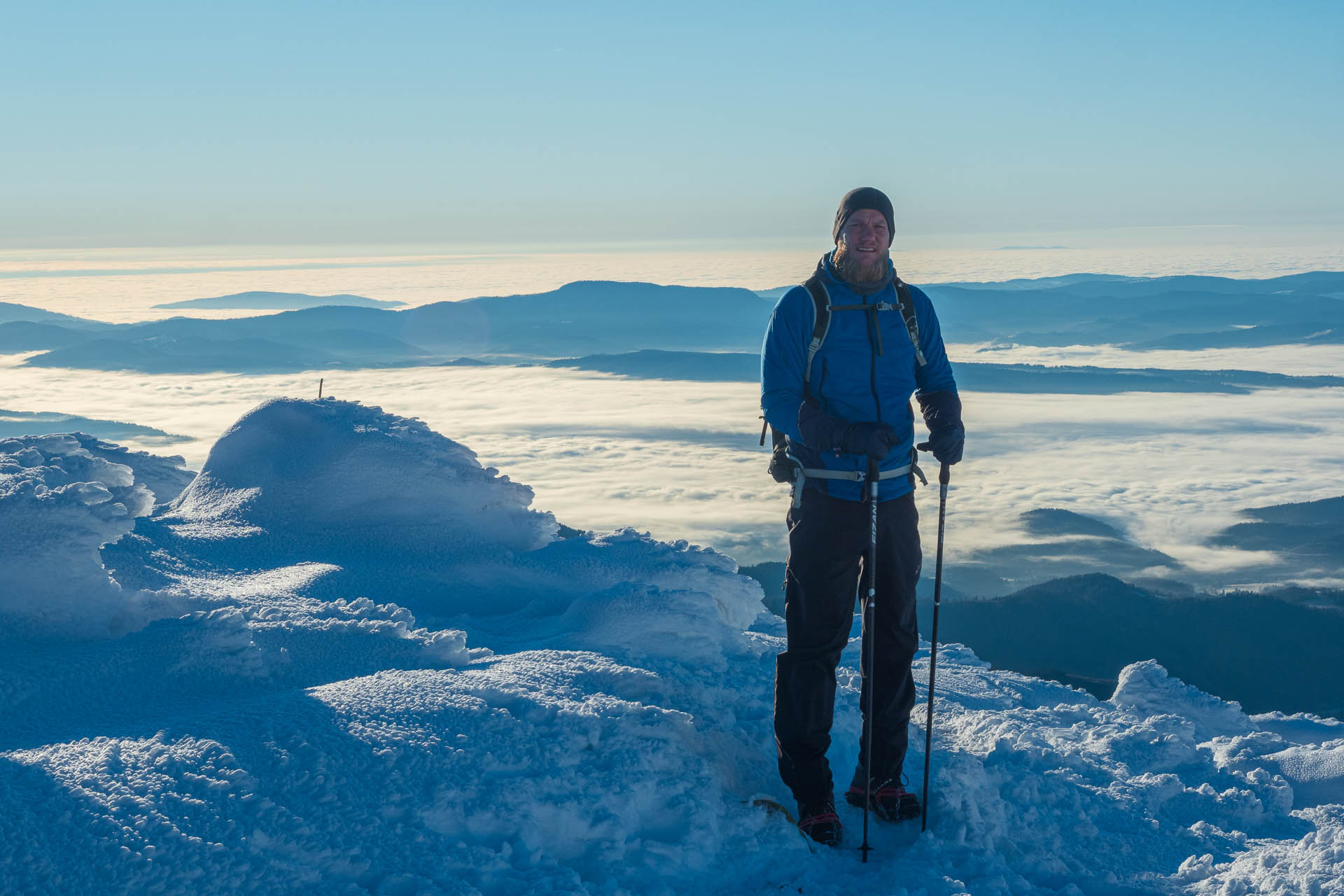 Ďumbier z Trangošky a Geminidy (Nízke Tatry)