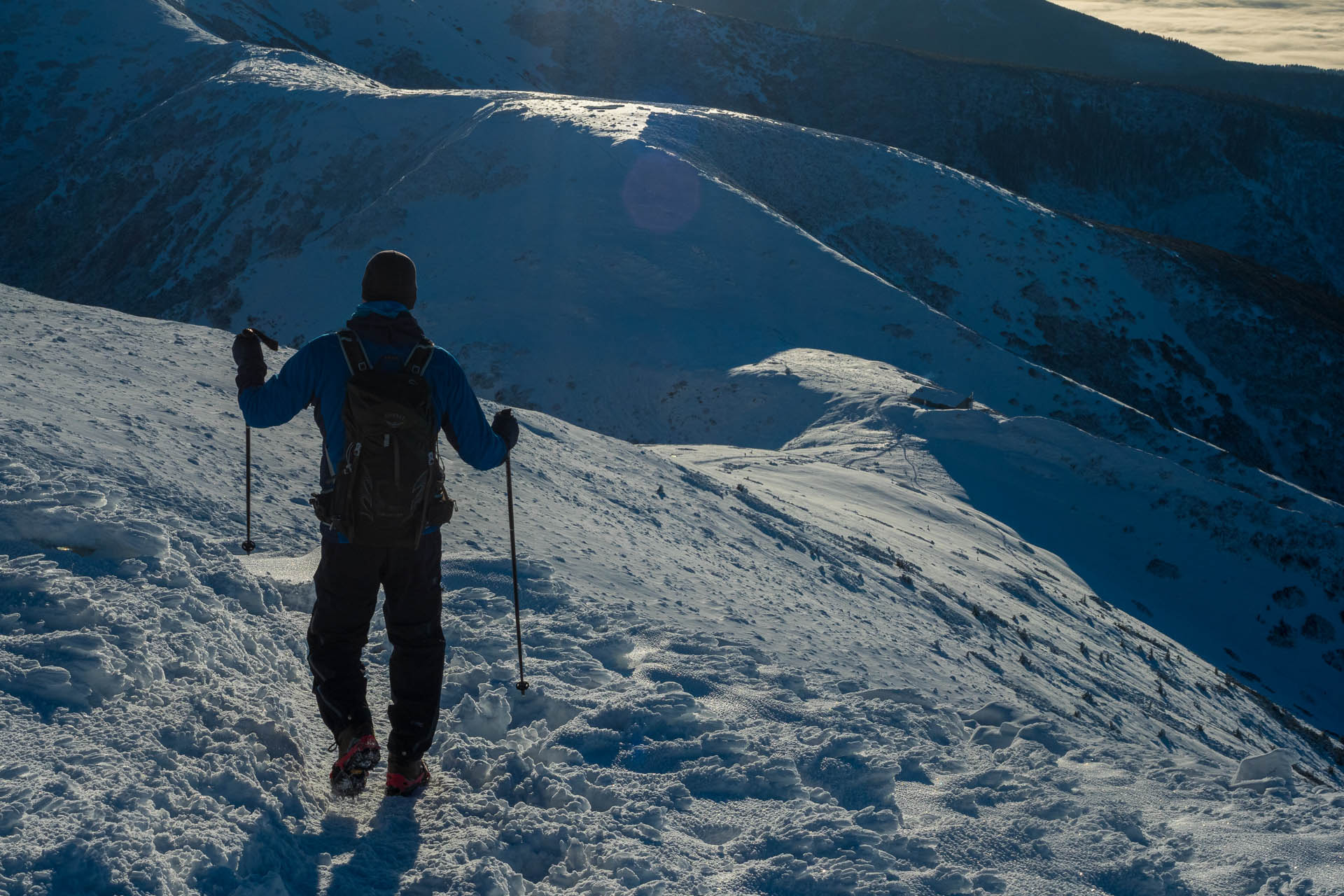 Ďumbier z Trangošky a Geminidy (Nízke Tatry)