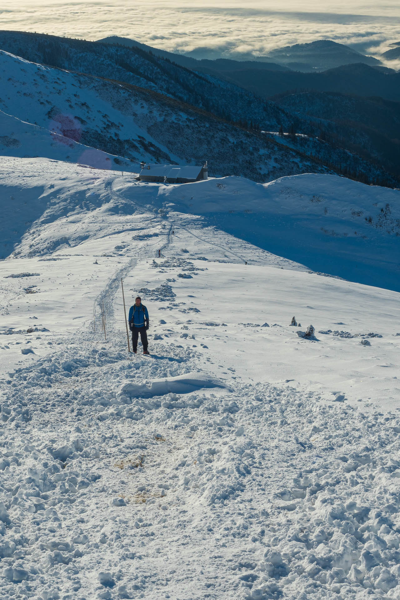 Ďumbier z Trangošky a Geminidy (Nízke Tatry)