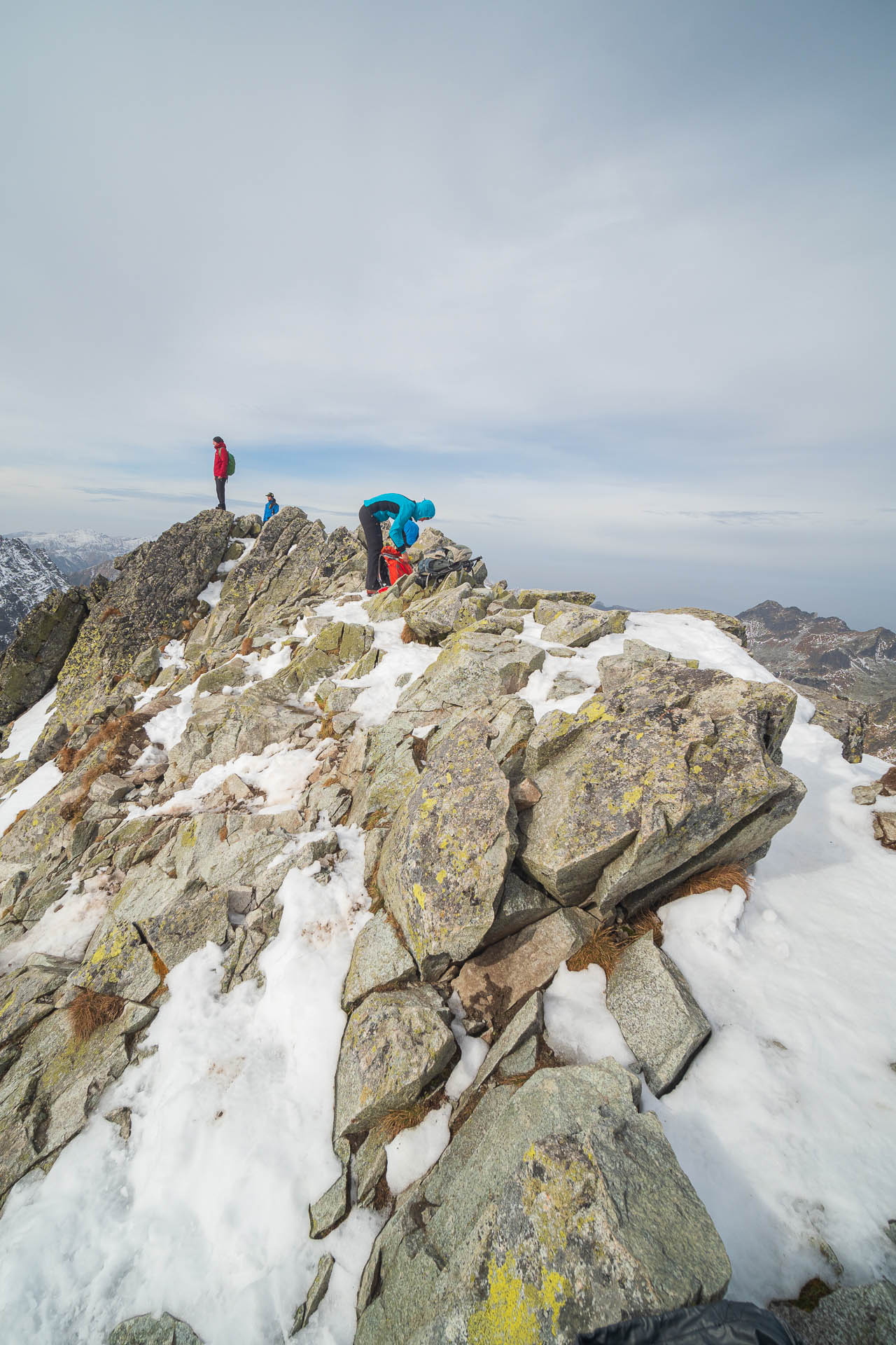 Kôprovský štít od Štrbského plesa (Vysoké Tatry)