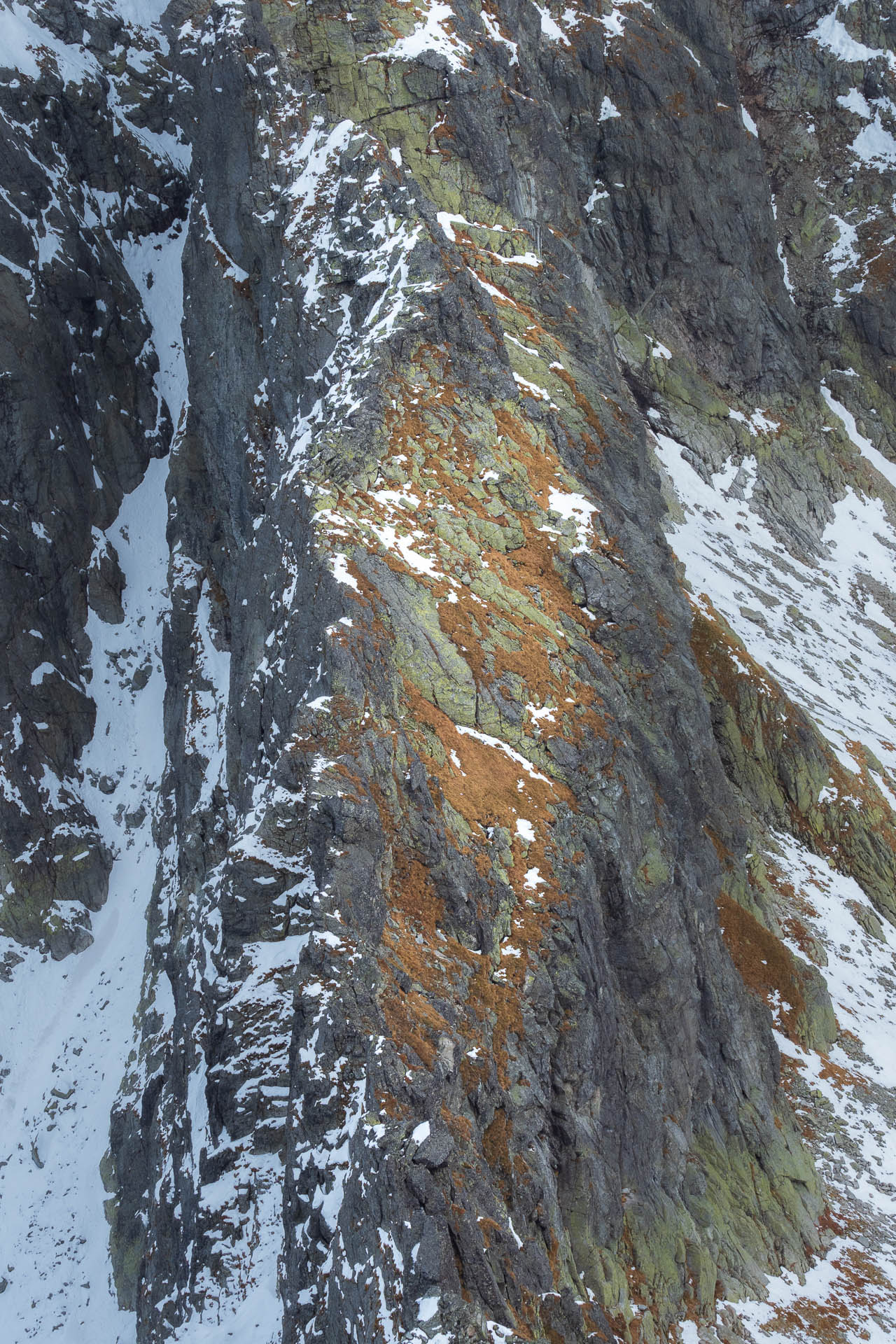 Kôprovský štít od Štrbského plesa (Vysoké Tatry)