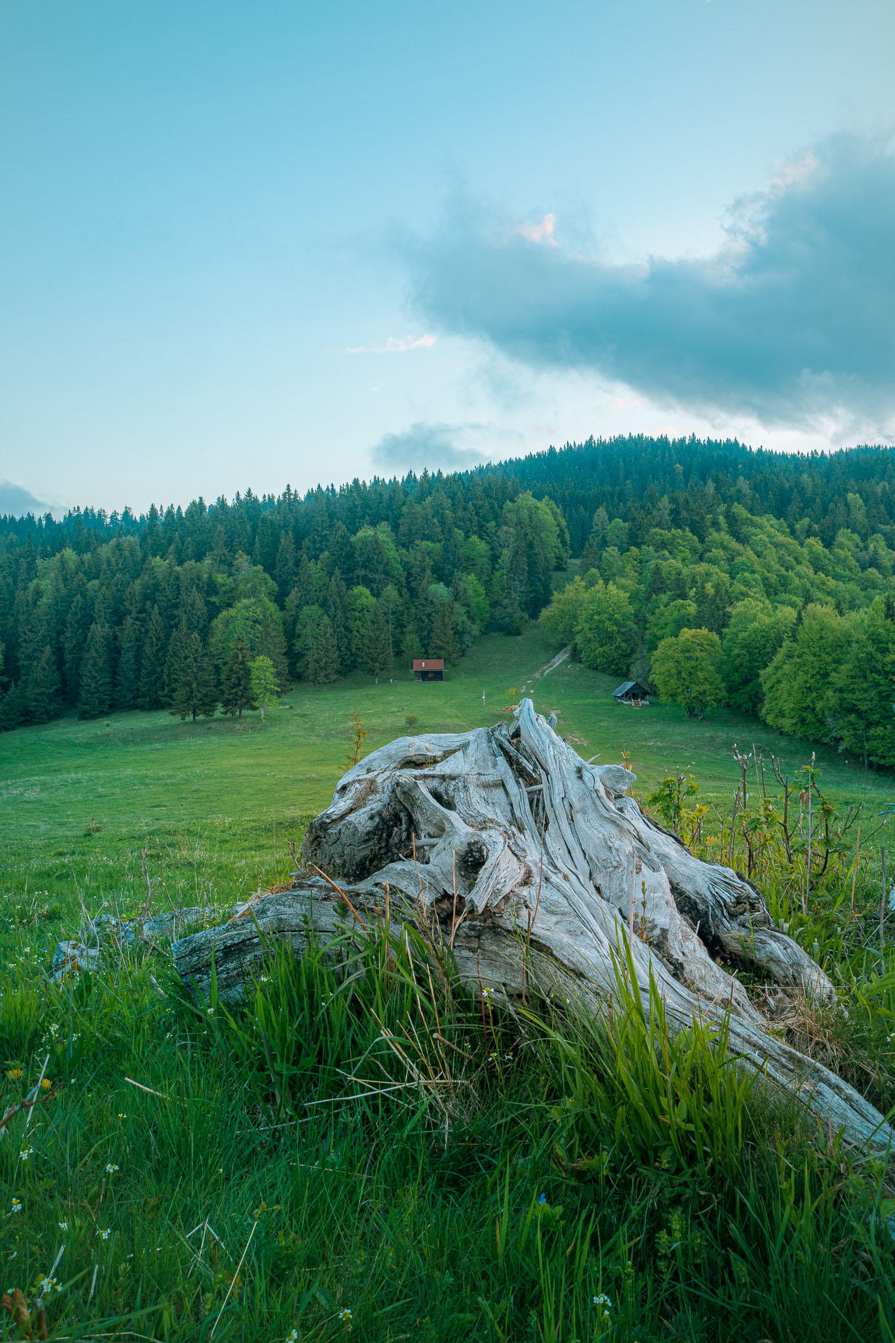 Muránsky hrad z Nižnej Kľakovej (Muránska planina)