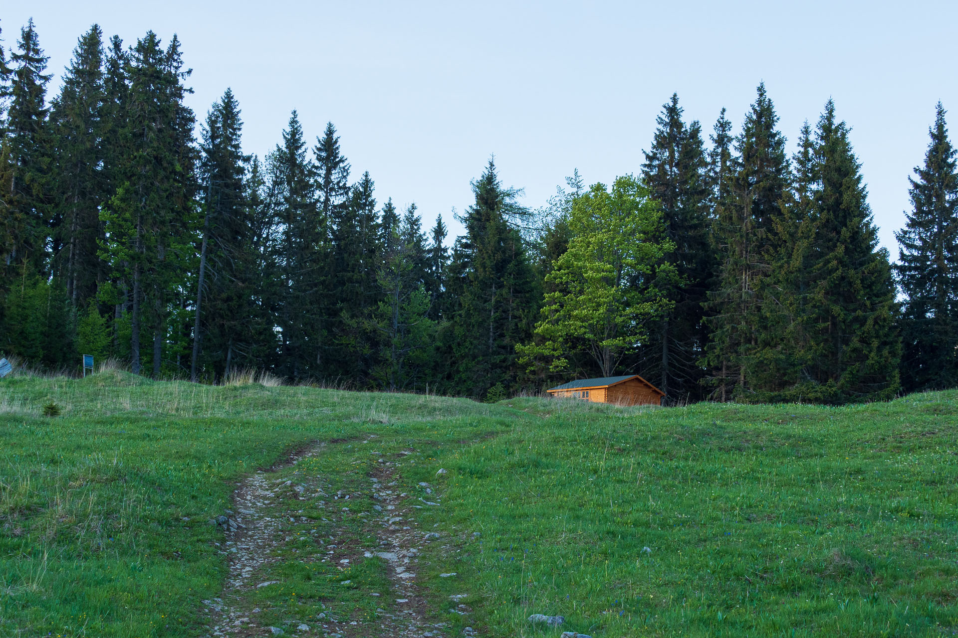 Muránsky hrad z Nižnej Kľakovej (Muránska planina)