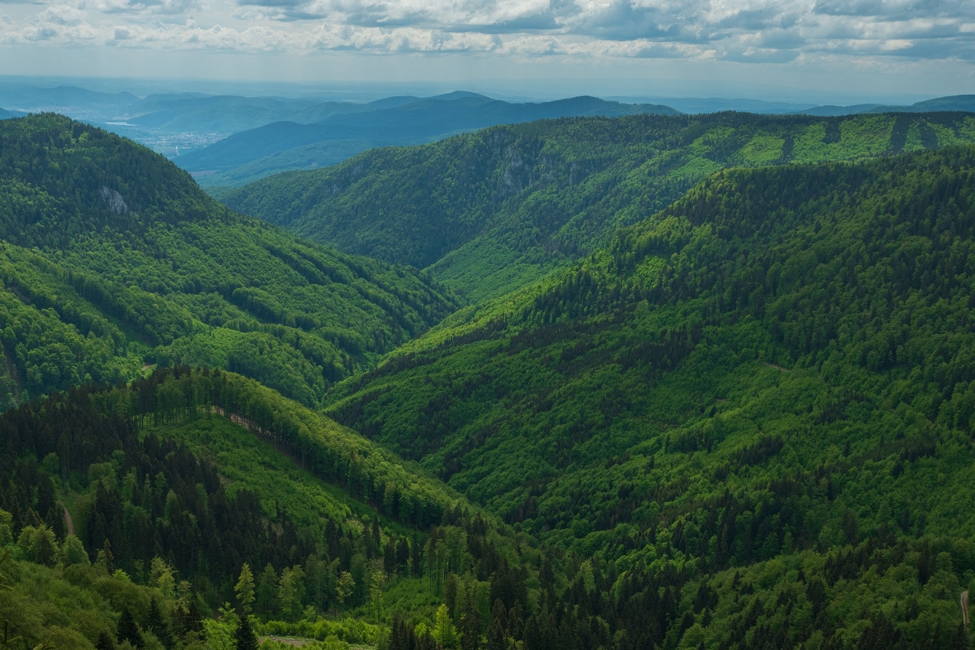 Muránsky hrad z Nižnej Kľakovej (Muránska planina)