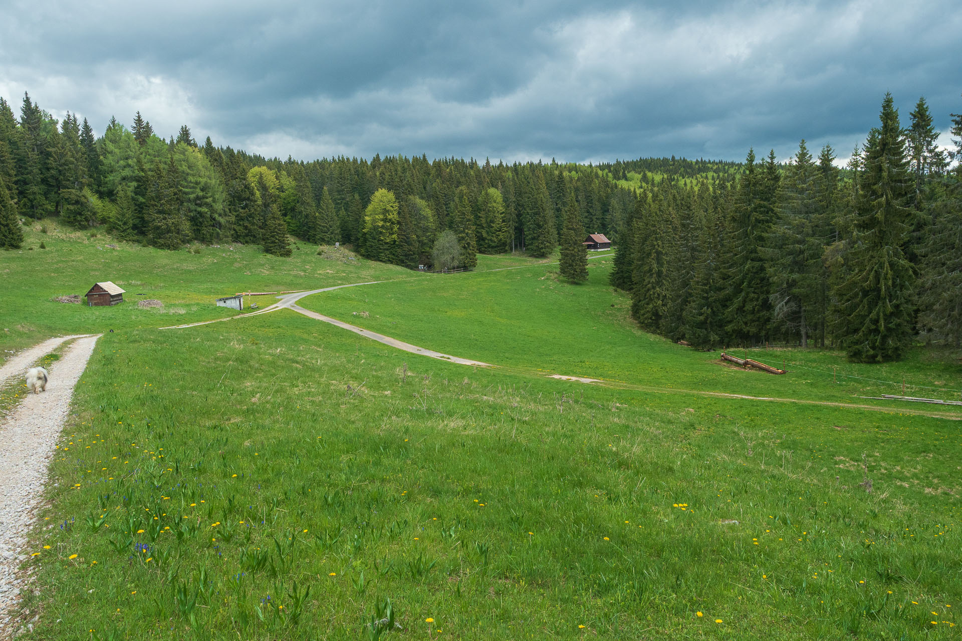 Muránsky hrad z Nižnej Kľakovej (Muránska planina)