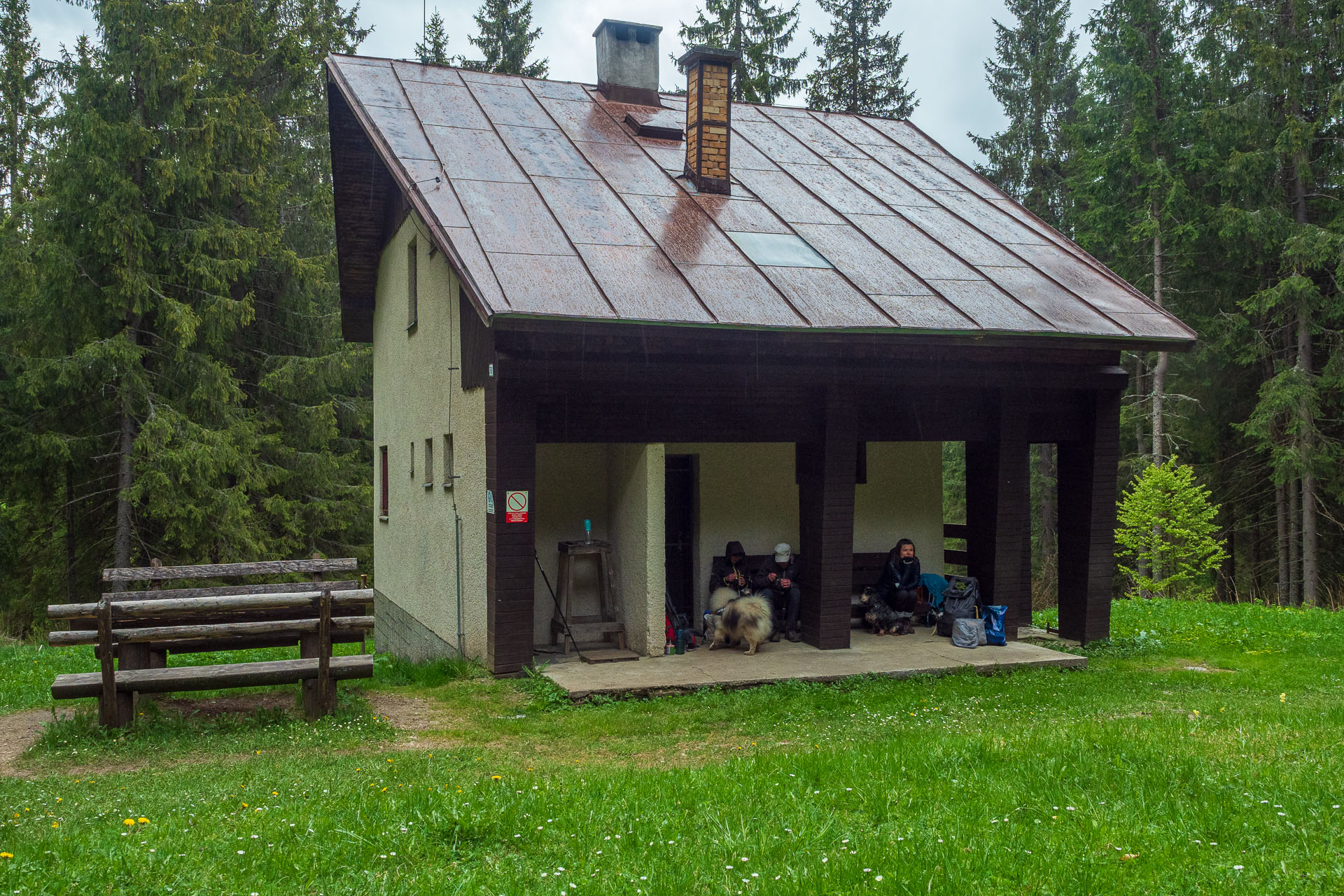 Muránsky hrad z Nižnej Kľakovej (Muránska planina)