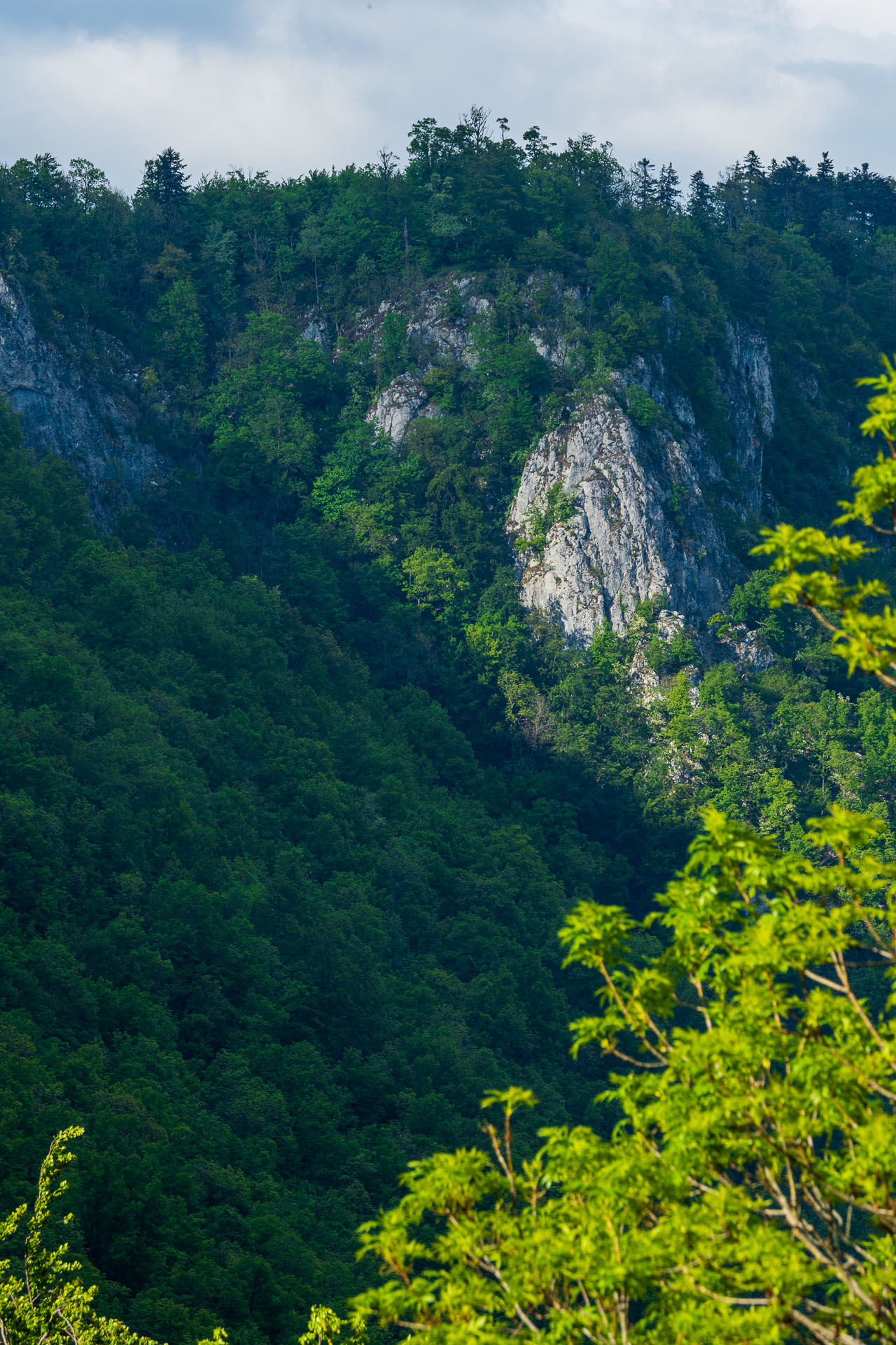 Muránsky hrad z Nižnej Kľakovej (Muránska planina)