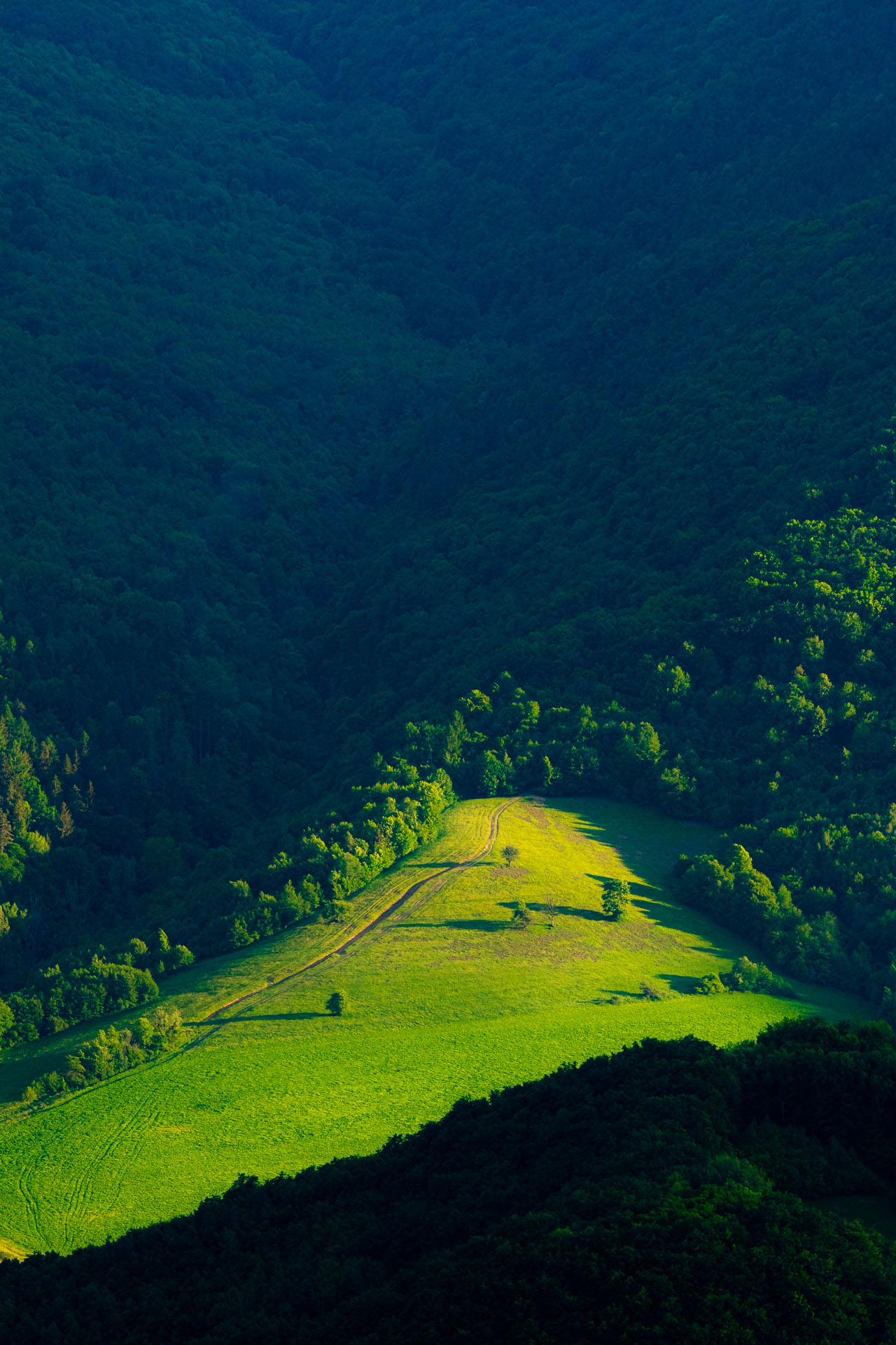 Muránsky hrad z Nižnej Kľakovej (Muránska planina)