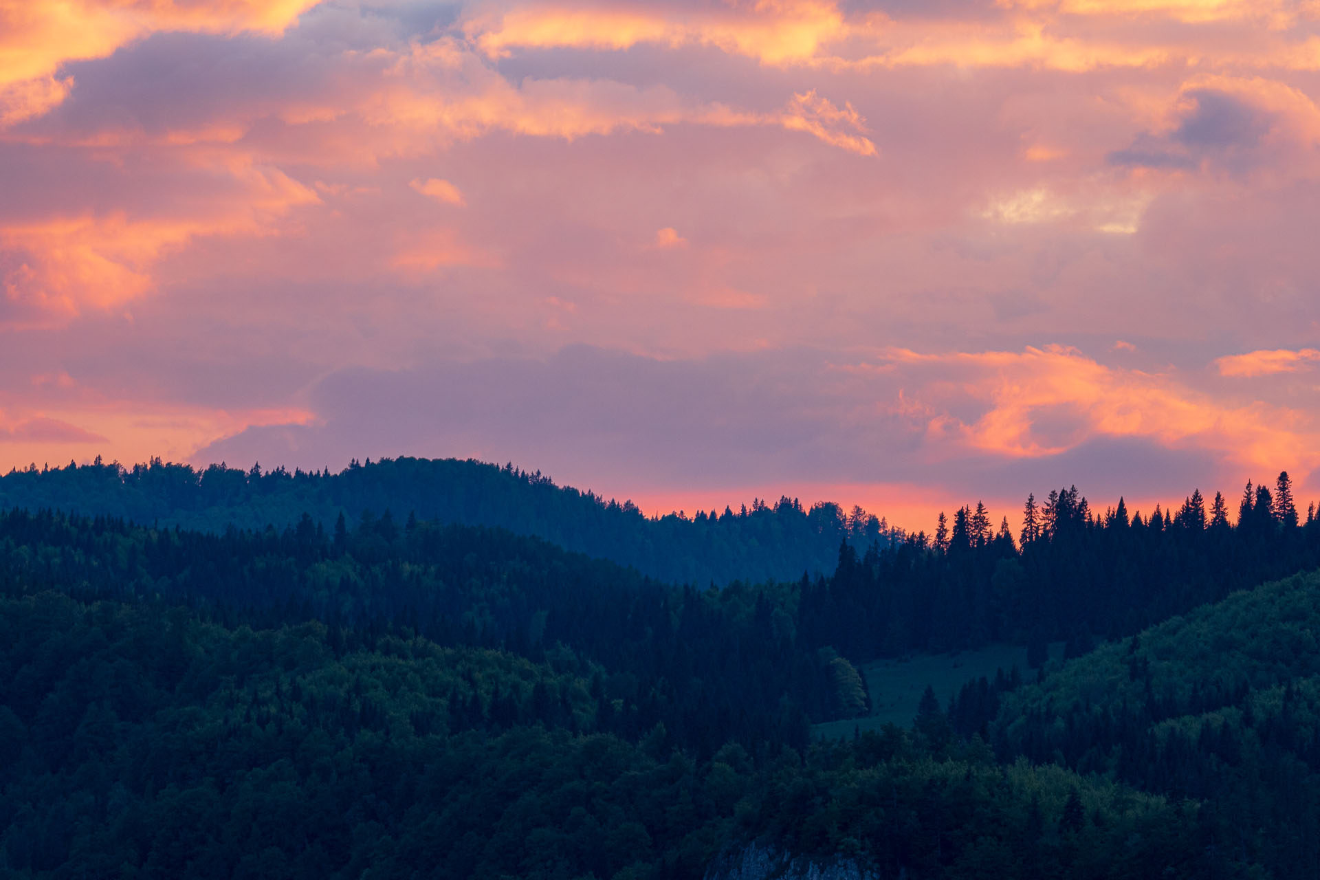 Muránsky hrad z Nižnej Kľakovej (Muránska planina)