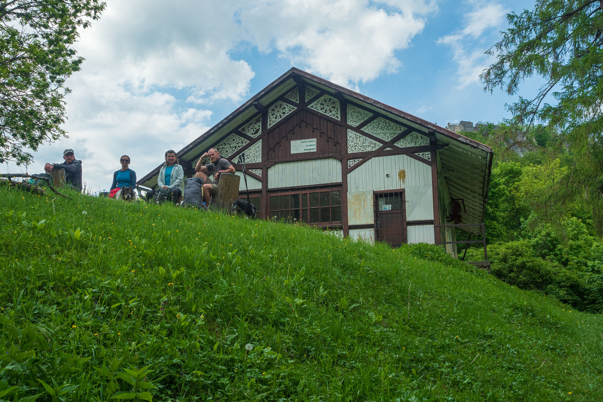 Muránsky hrad z Nižnej Kľakovej (Muránska planina)