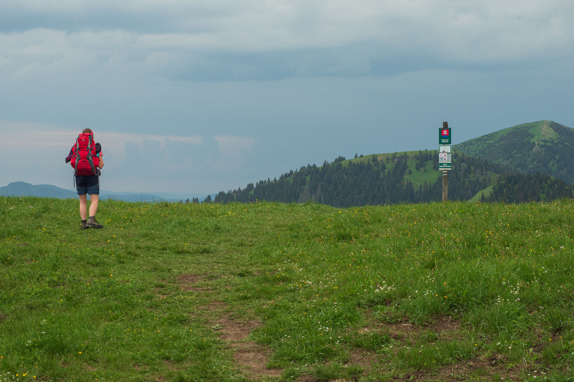 Rakytov od vojenskej zotavovne Granit Smrekovica (Veľká Fatra)