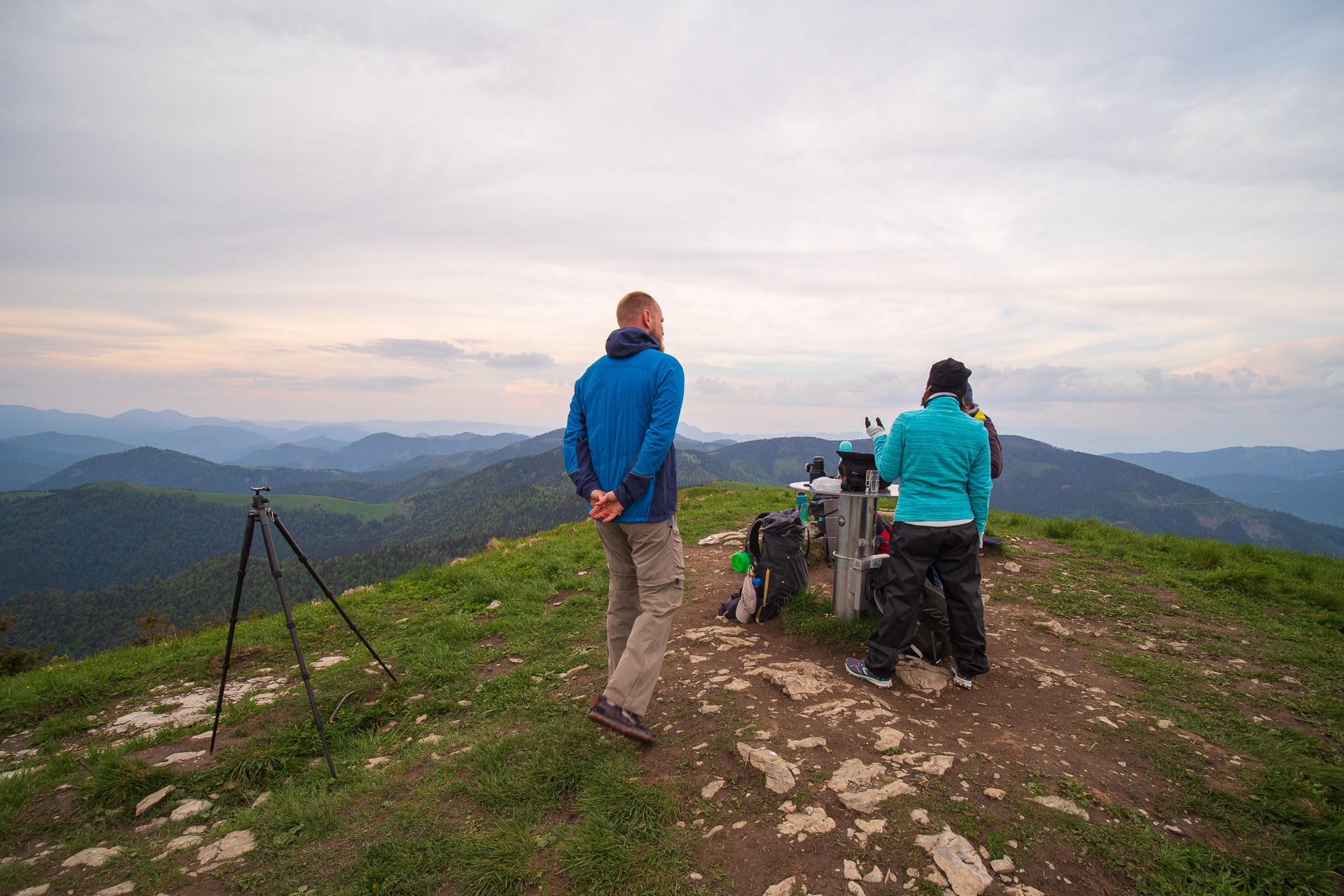 Rakytov od vojenskej zotavovne Granit Smrekovica (Veľká Fatra)