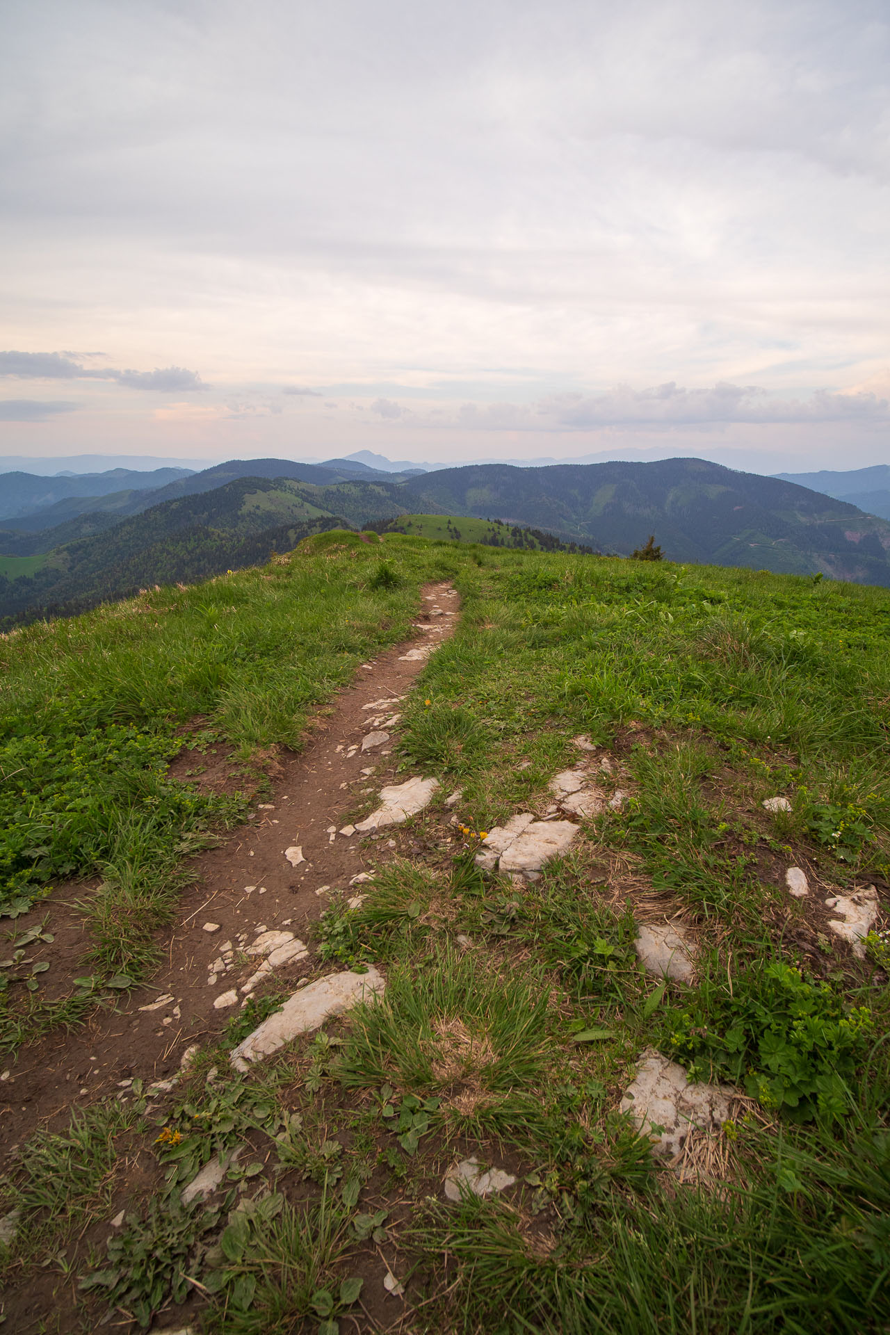 Rakytov od vojenskej zotavovne Granit Smrekovica (Veľká Fatra)