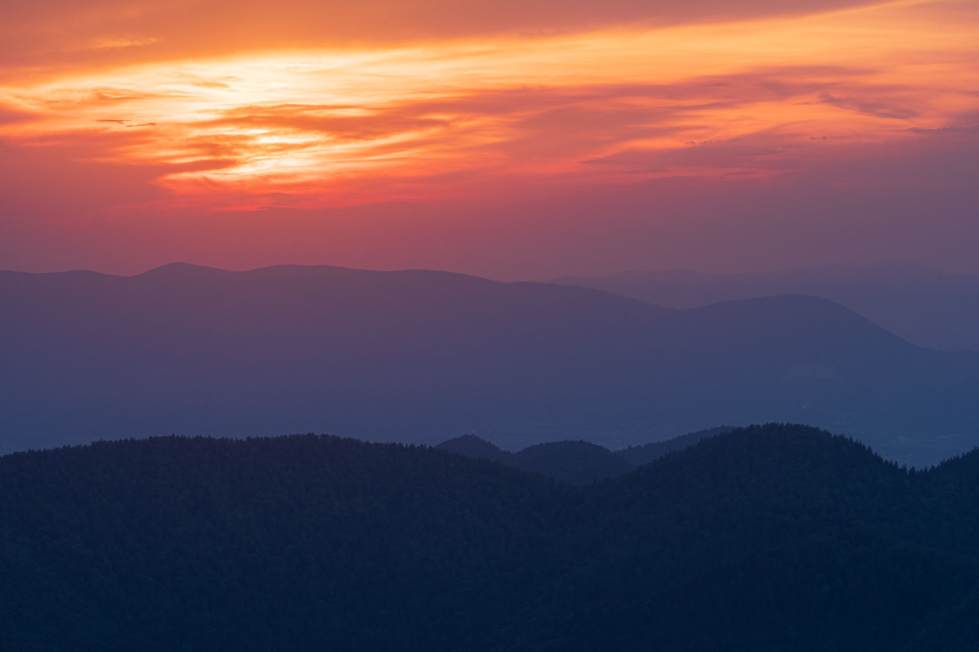 Rakytov od vojenskej zotavovne Granit Smrekovica (Veľká Fatra)