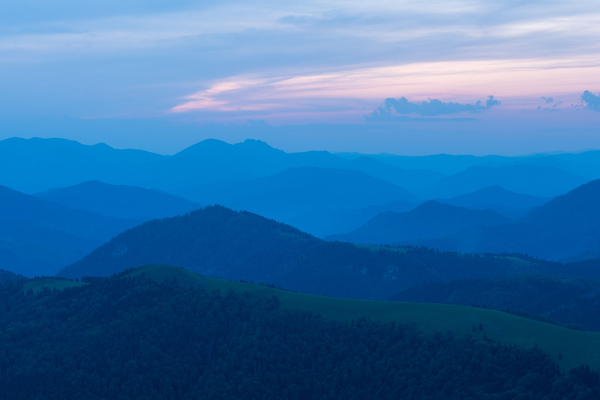 Rakytov od vojenskej zotavovne Granit Smrekovica (Veľká Fatra)