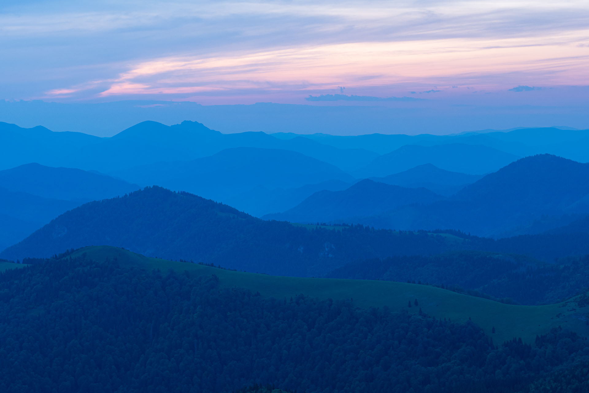 Rakytov od vojenskej zotavovne Granit Smrekovica (Veľká Fatra)