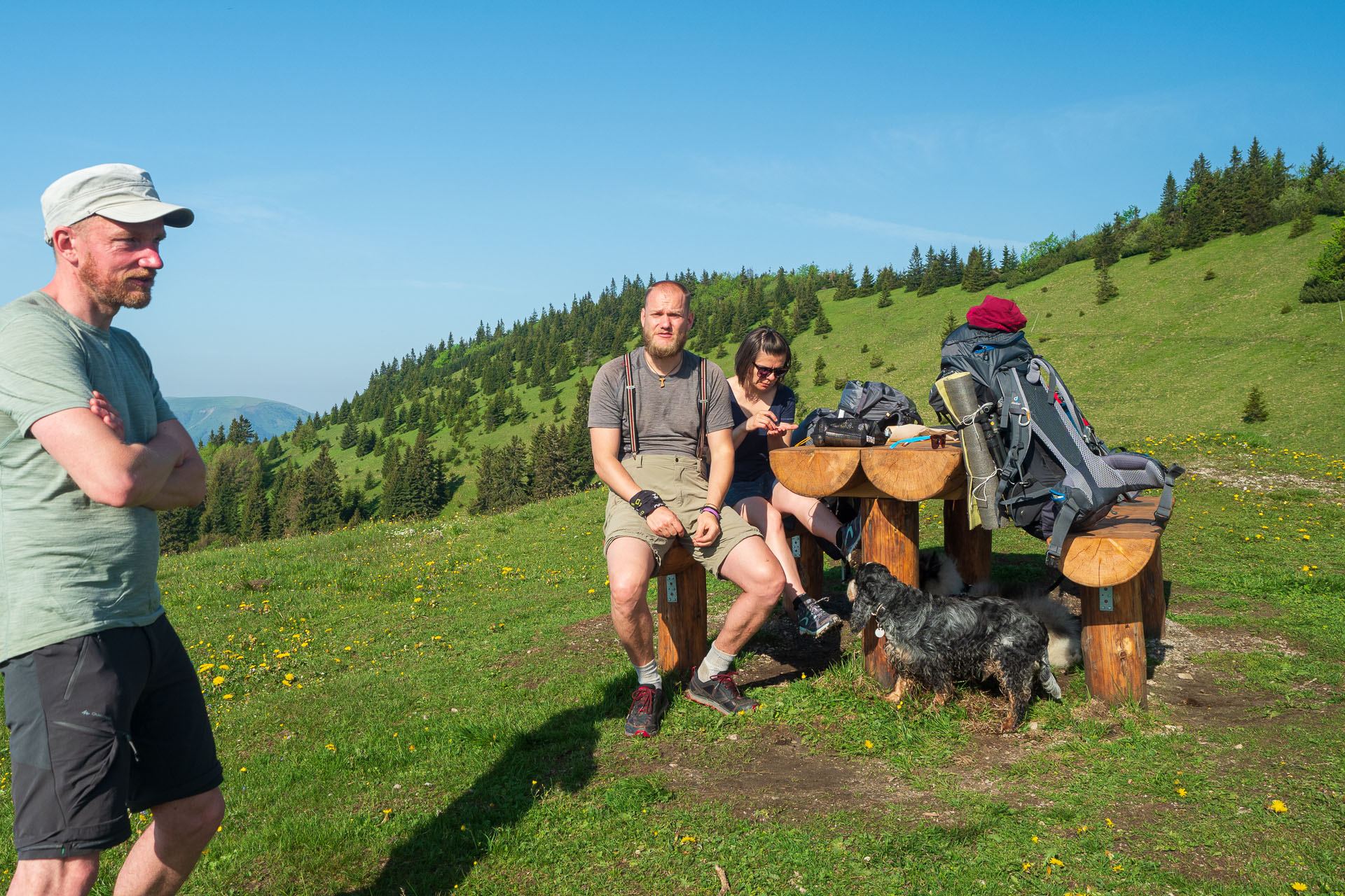 Rakytov od vojenskej zotavovne Granit Smrekovica (Veľká Fatra)