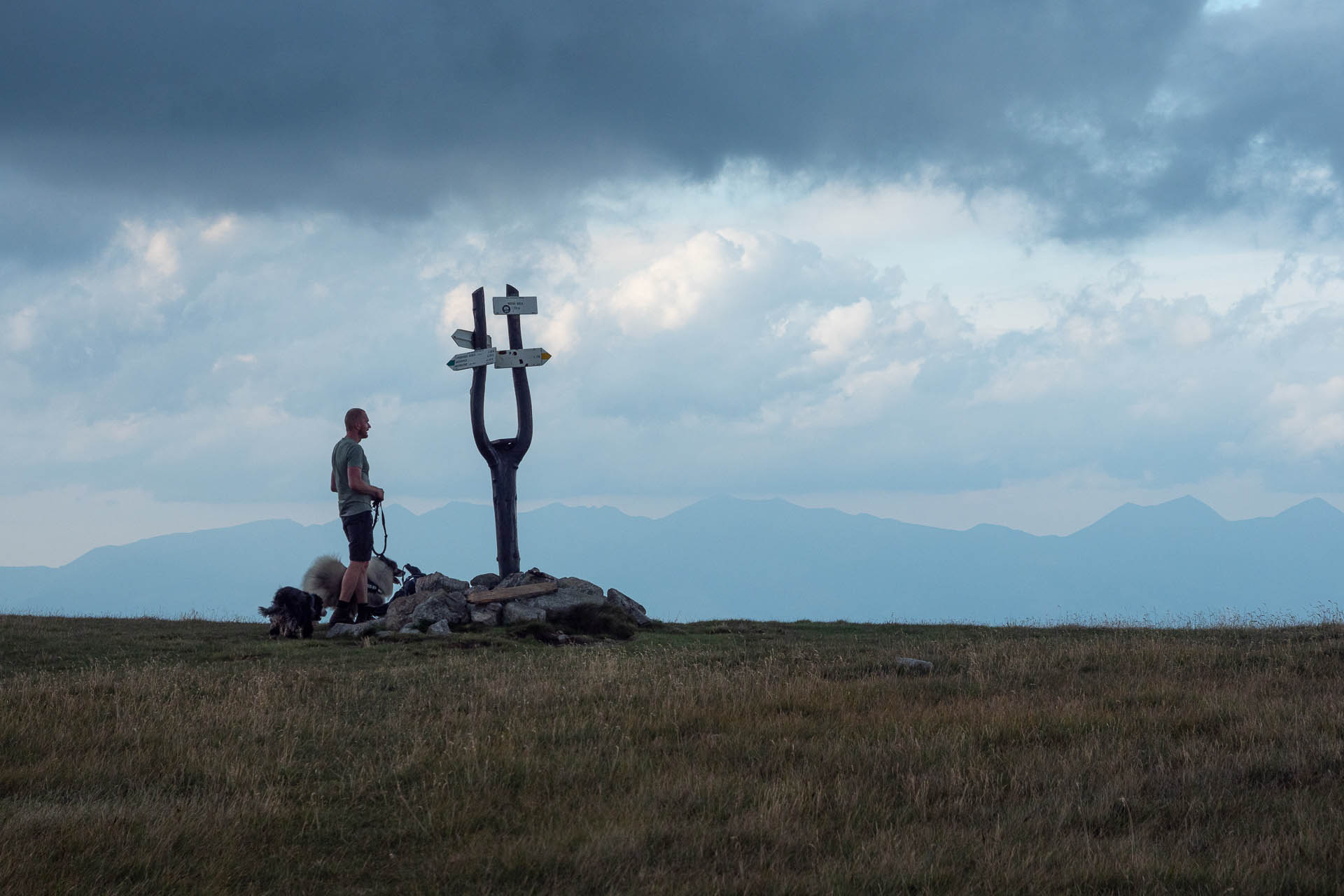 Rovná hoľa z Vyšnej Boce (Nízke Tatry)