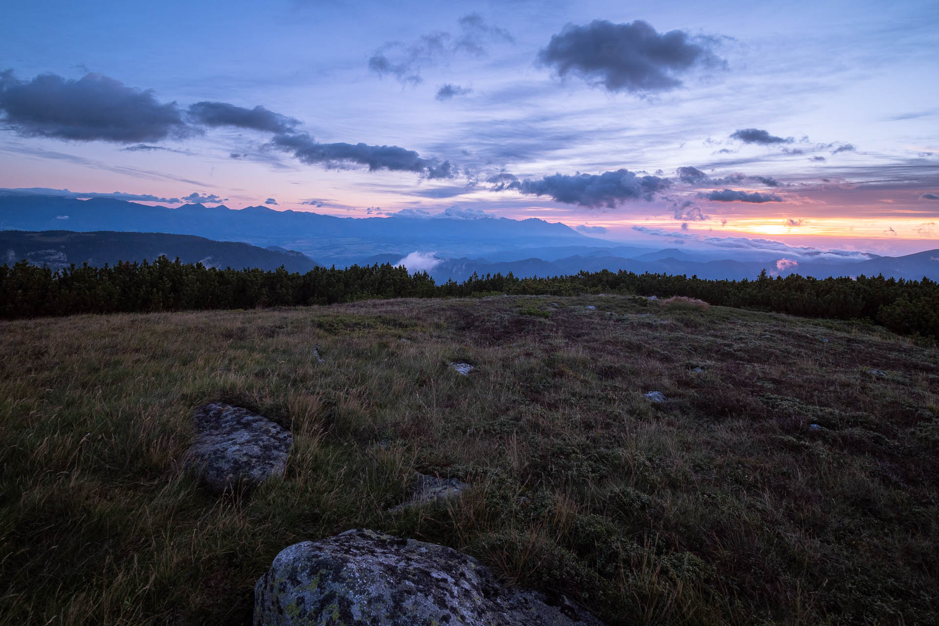 Rovná hoľa z Vyšnej Boce (Nízke Tatry)