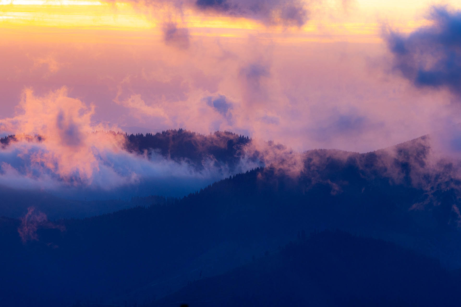 Rovná hoľa z Vyšnej Boce (Nízke Tatry)