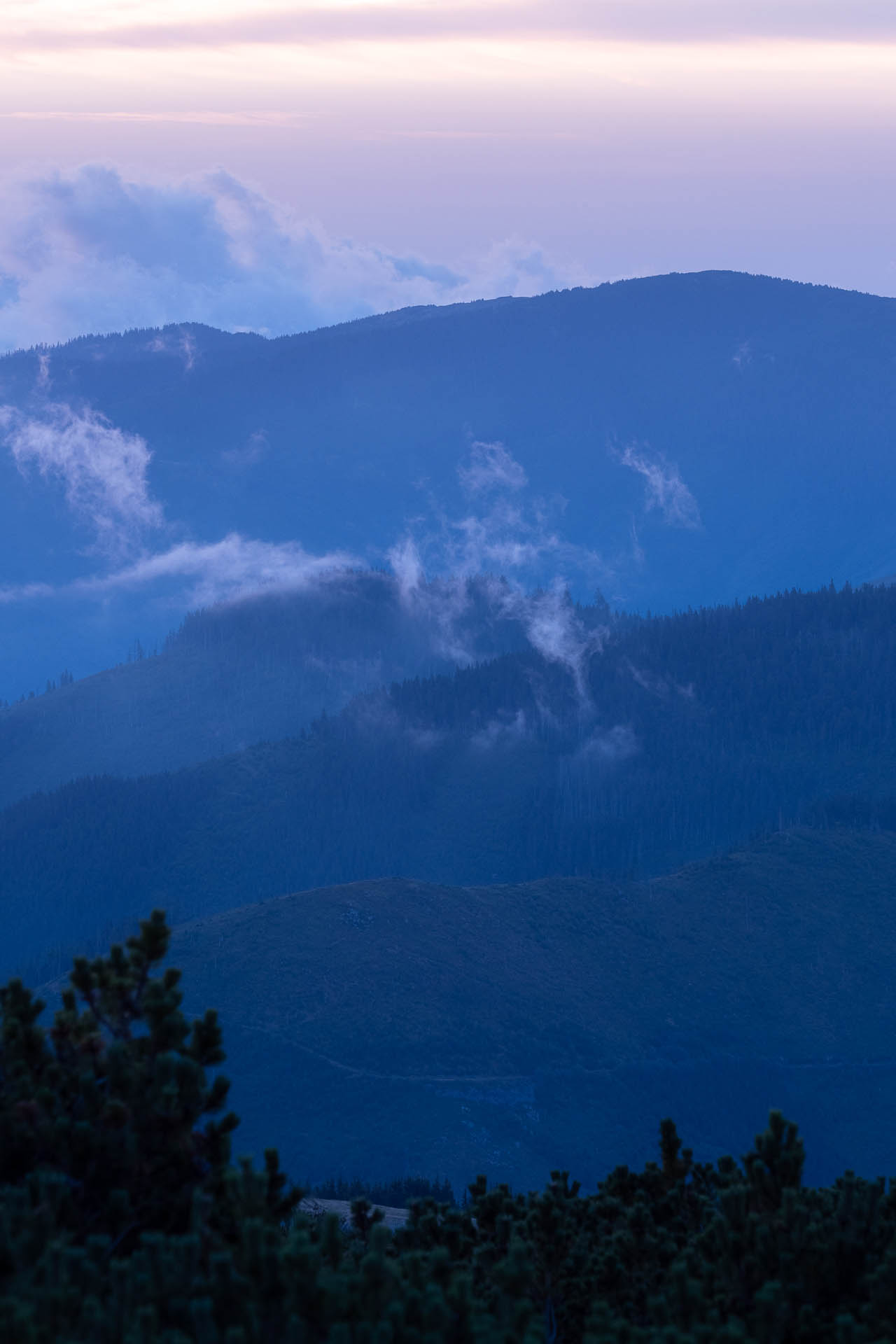 Rovná hoľa z Vyšnej Boce (Nízke Tatry)