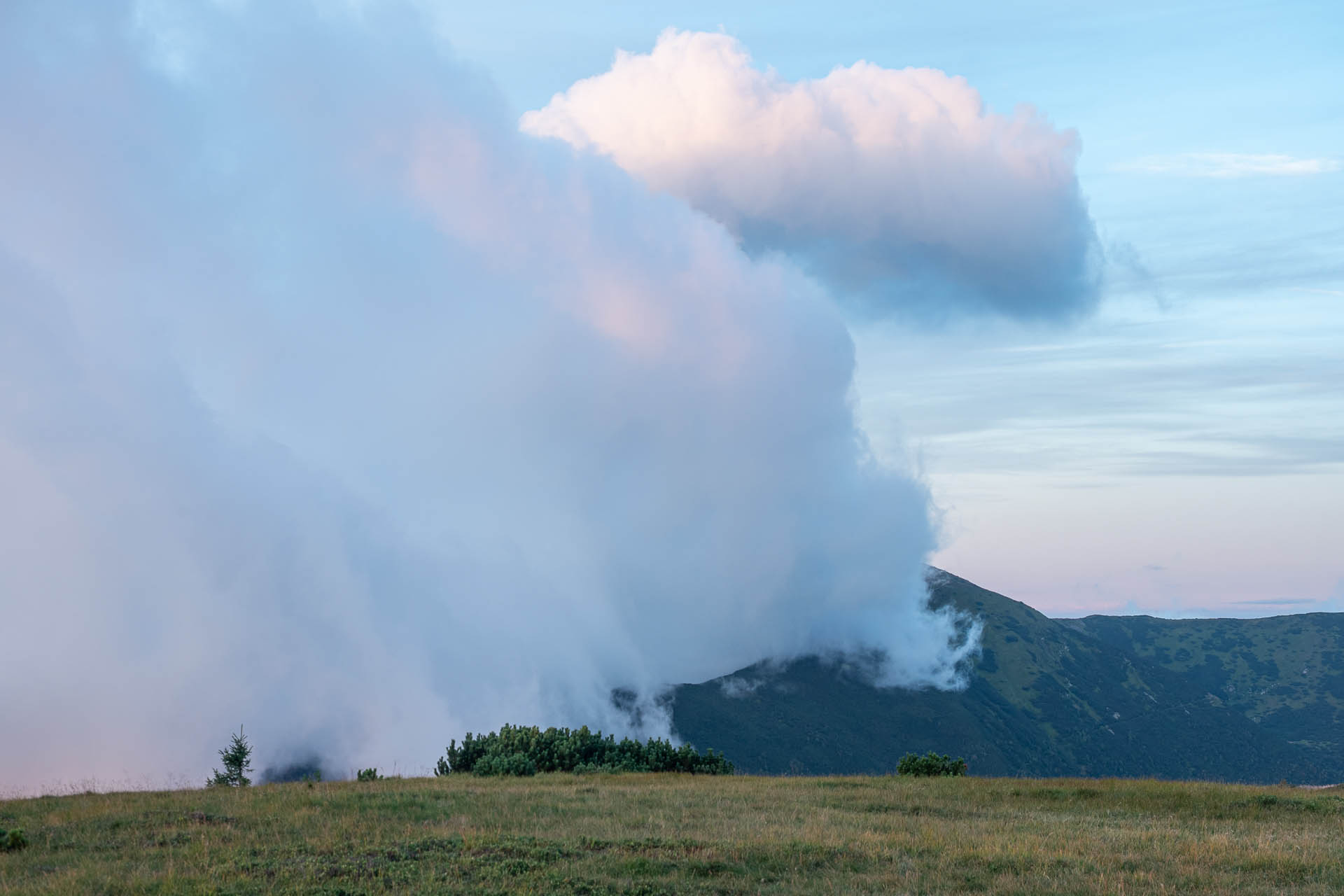 Rovná hoľa z Vyšnej Boce (Nízke Tatry)