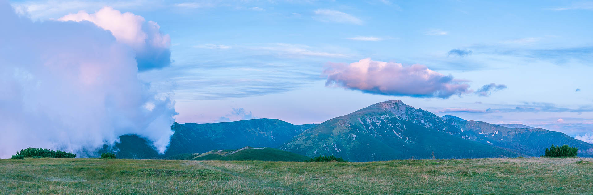 Rovná hoľa z Vyšnej Boce (Nízke Tatry)