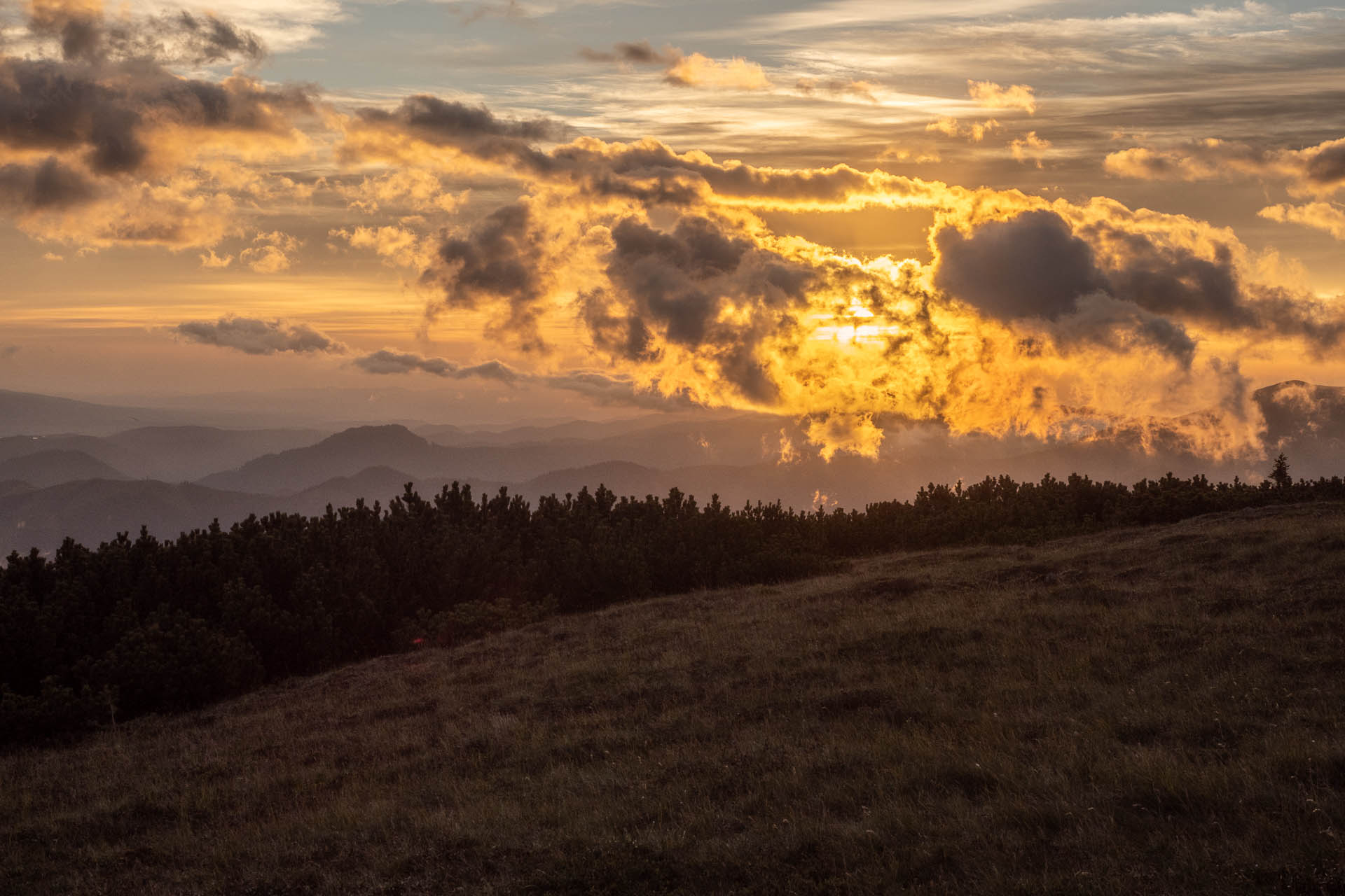 Rovná hoľa z Vyšnej Boce (Nízke Tatry)