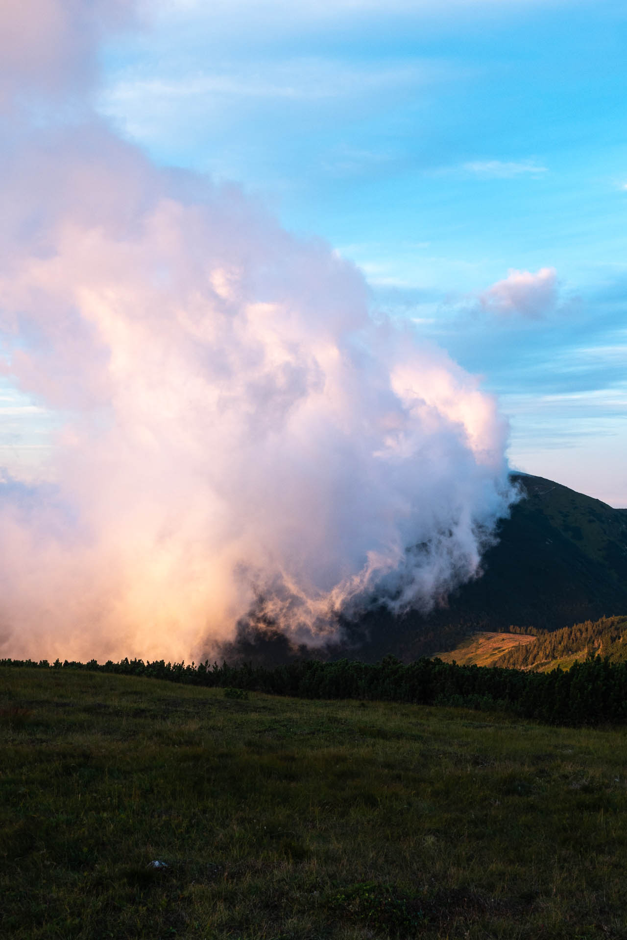 Rovná hoľa z Vyšnej Boce (Nízke Tatry)