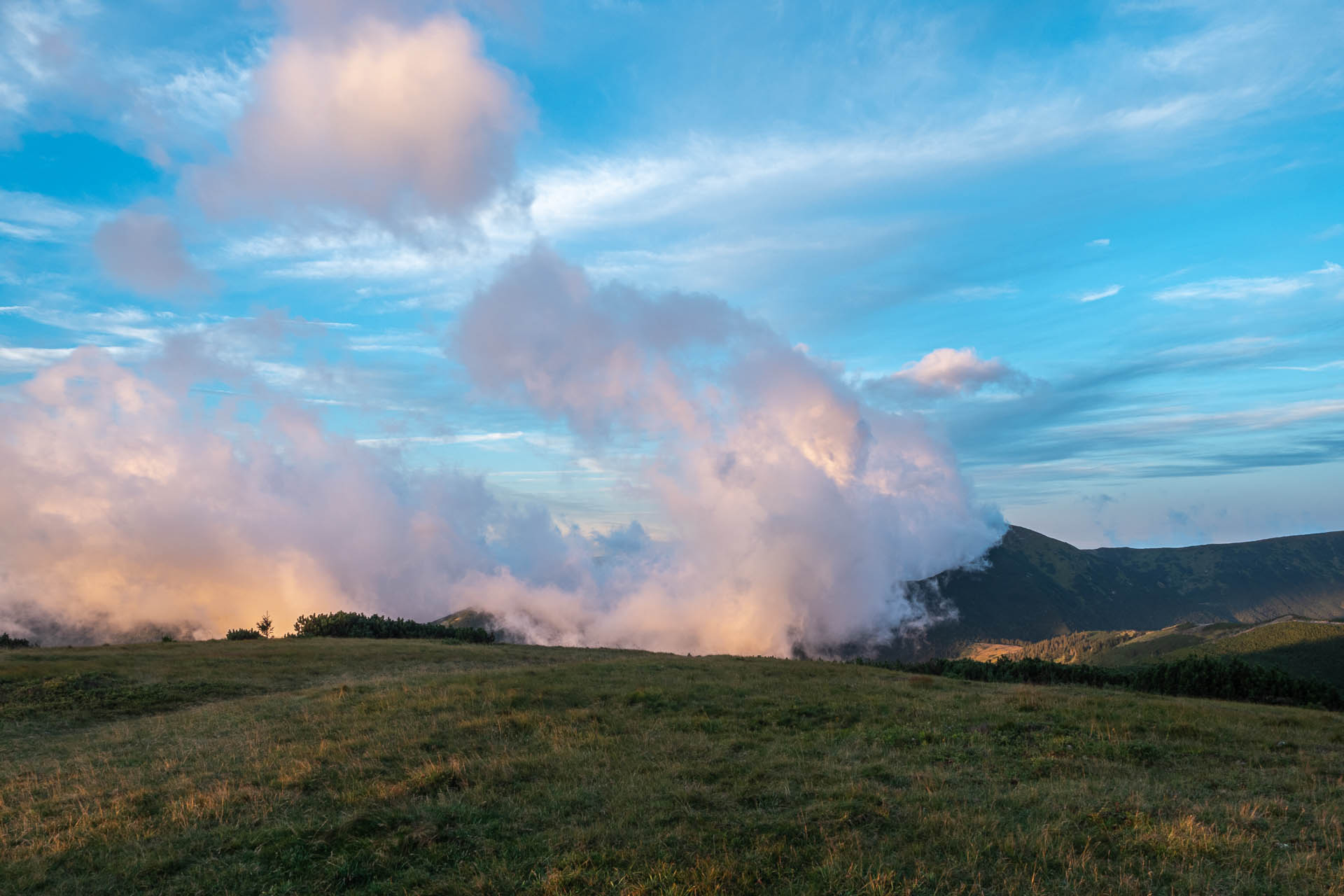 Rovná hoľa z Vyšnej Boce (Nízke Tatry)