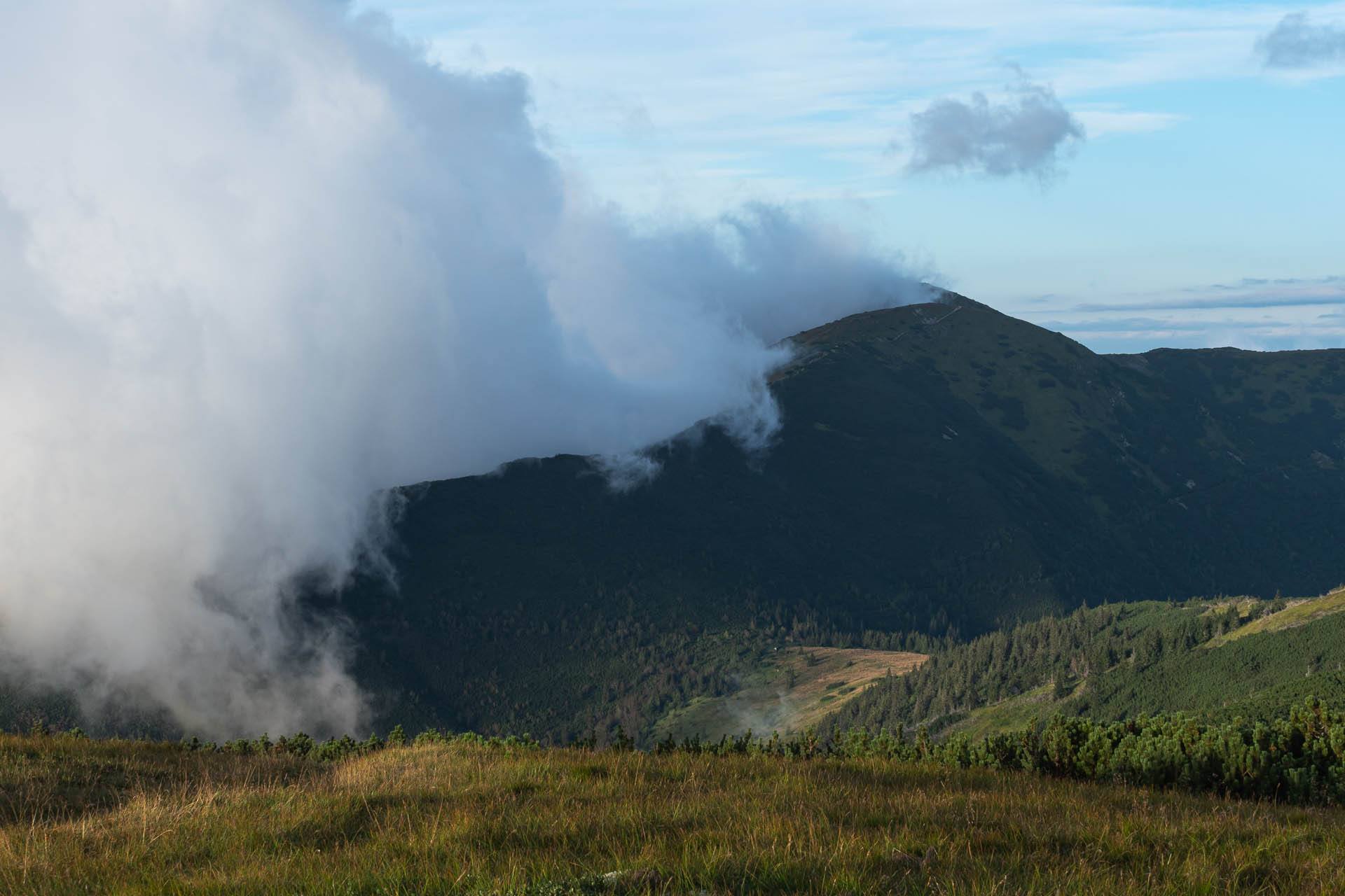 Rovná hoľa z Vyšnej Boce (Nízke Tatry)