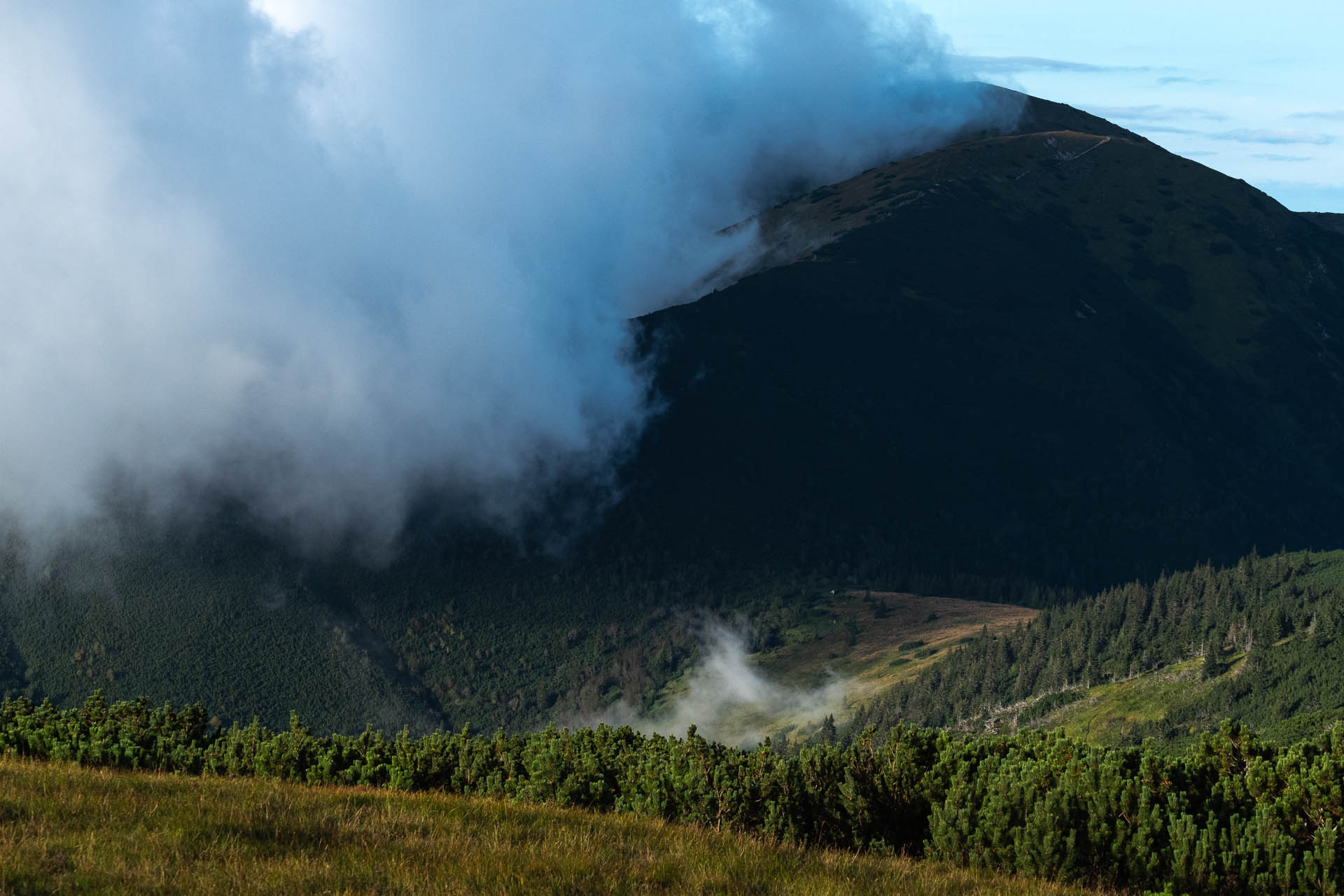 Rovná hoľa z Vyšnej Boce (Nízke Tatry)