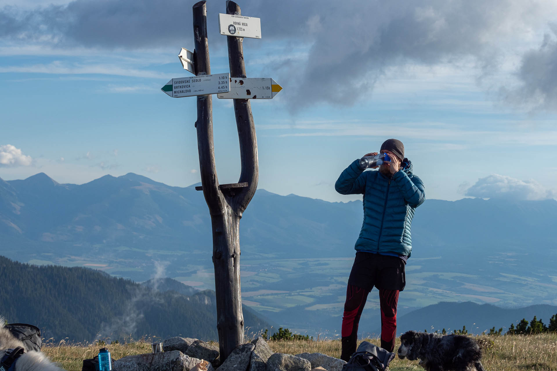 Rovná hoľa z Vyšnej Boce (Nízke Tatry)