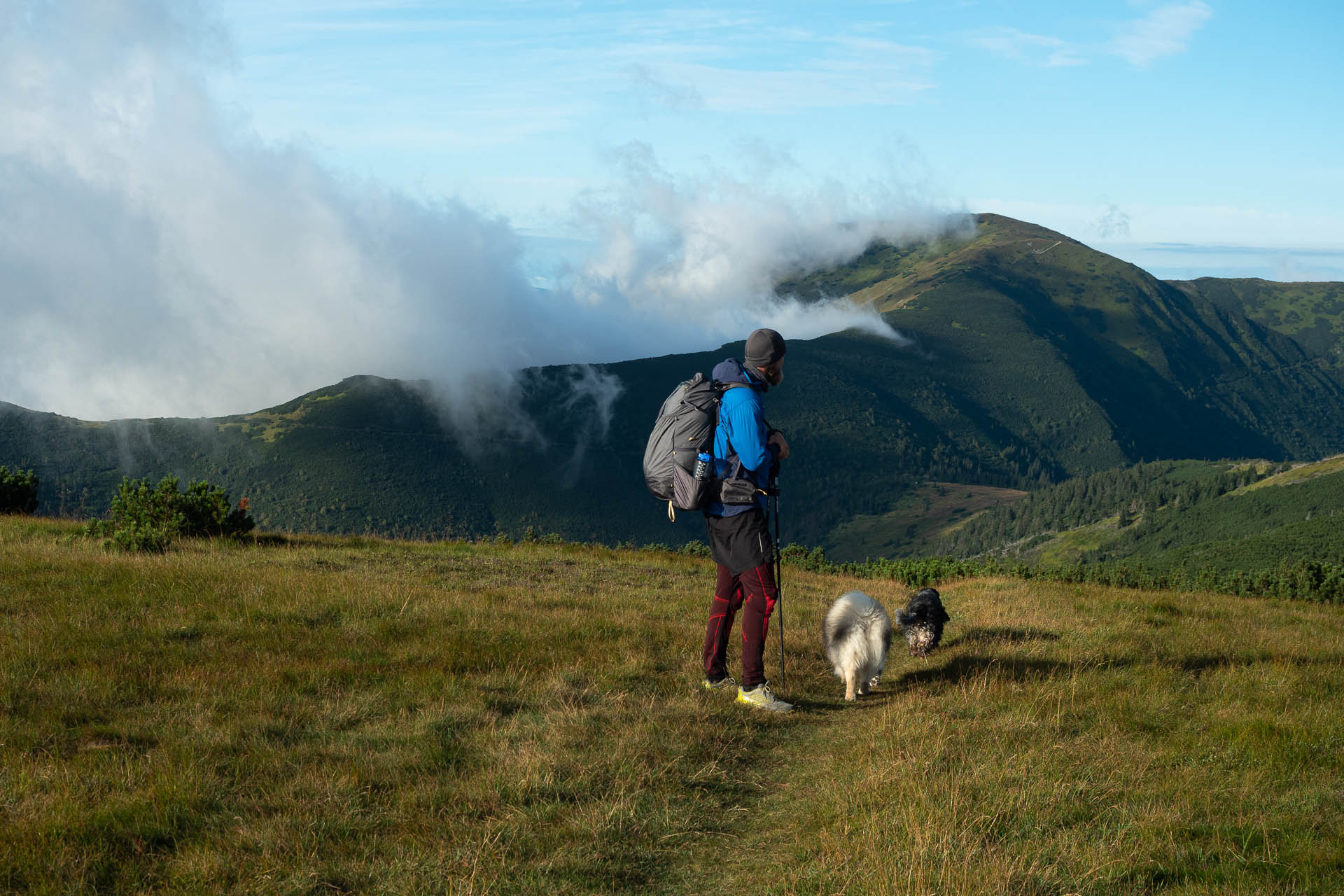 Rovná hoľa z Vyšnej Boce (Nízke Tatry)