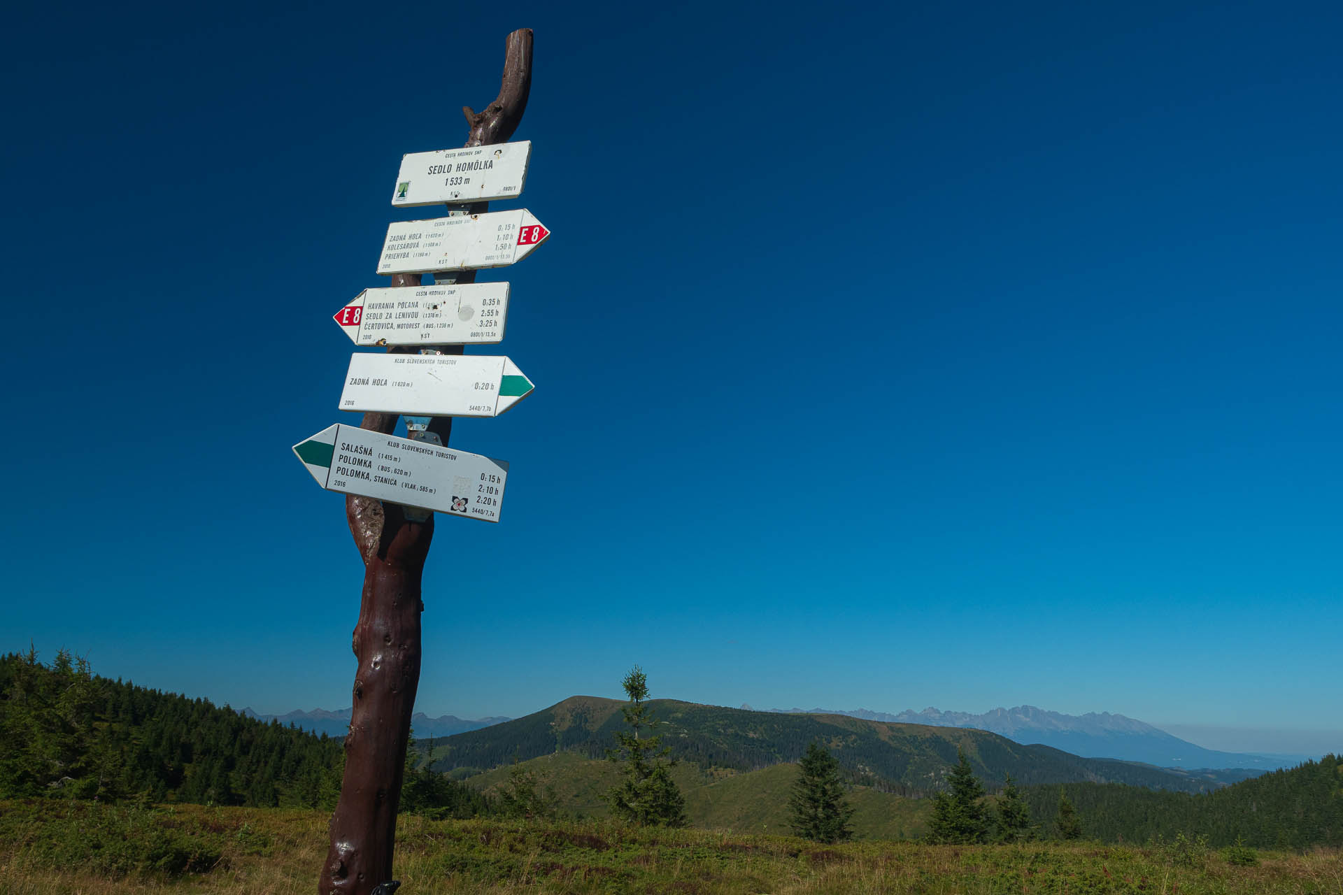 Veľký Bok z Polomky (Nízke Tatry)