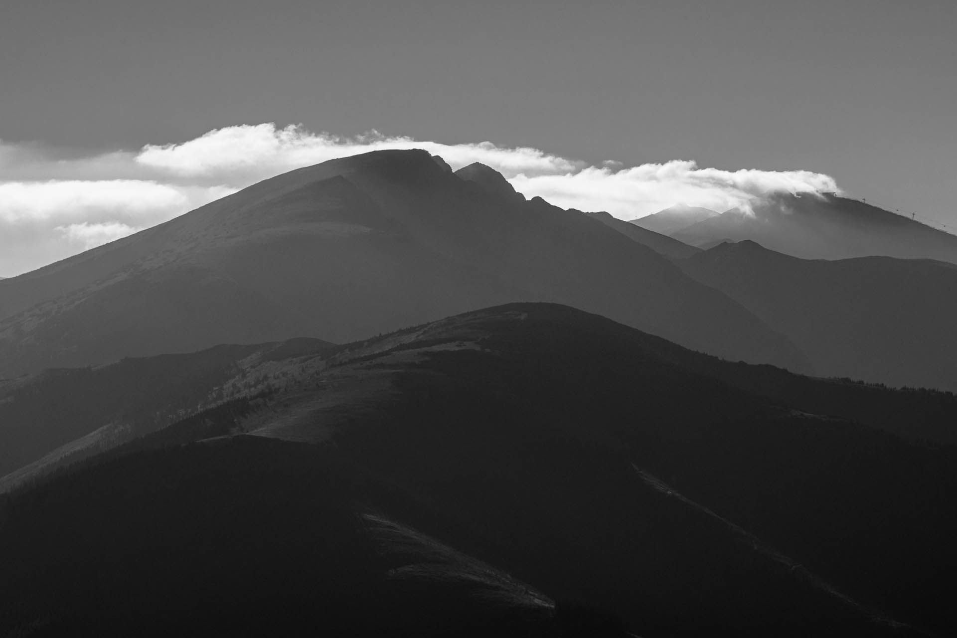 Veľký Bok z Polomky (Nízke Tatry)