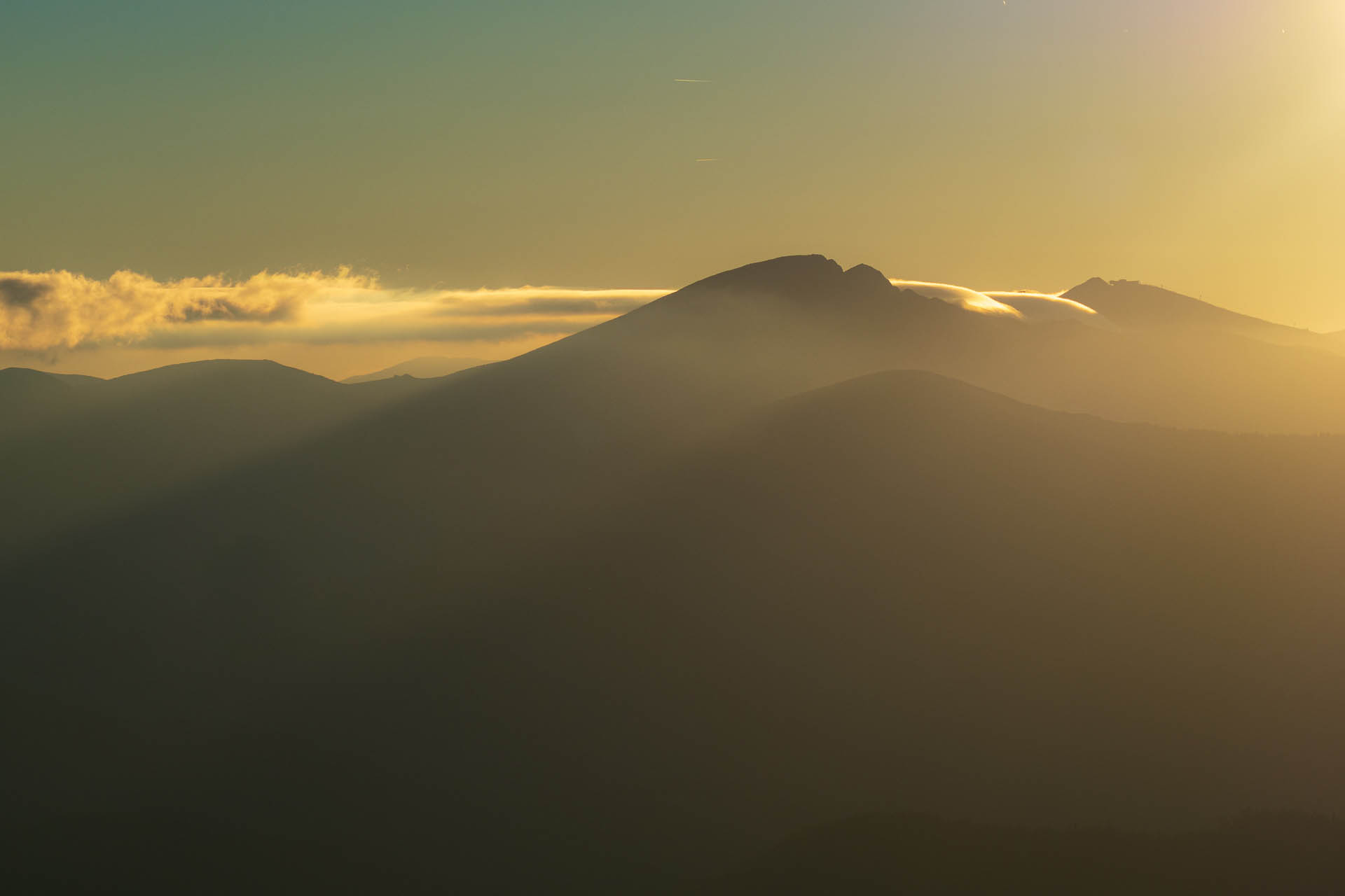 Veľký Bok z Polomky (Nízke Tatry)