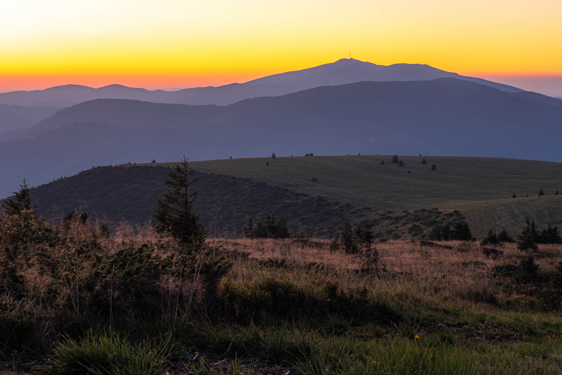 Veľký Bok z Polomky (Nízke Tatry)