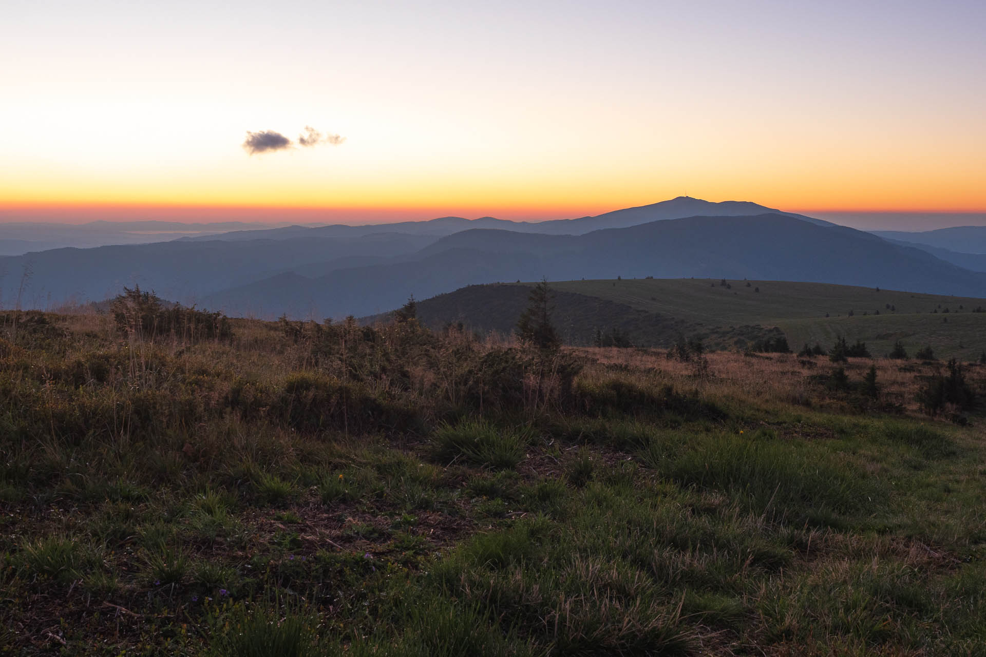 Veľký Bok z Polomky (Nízke Tatry)