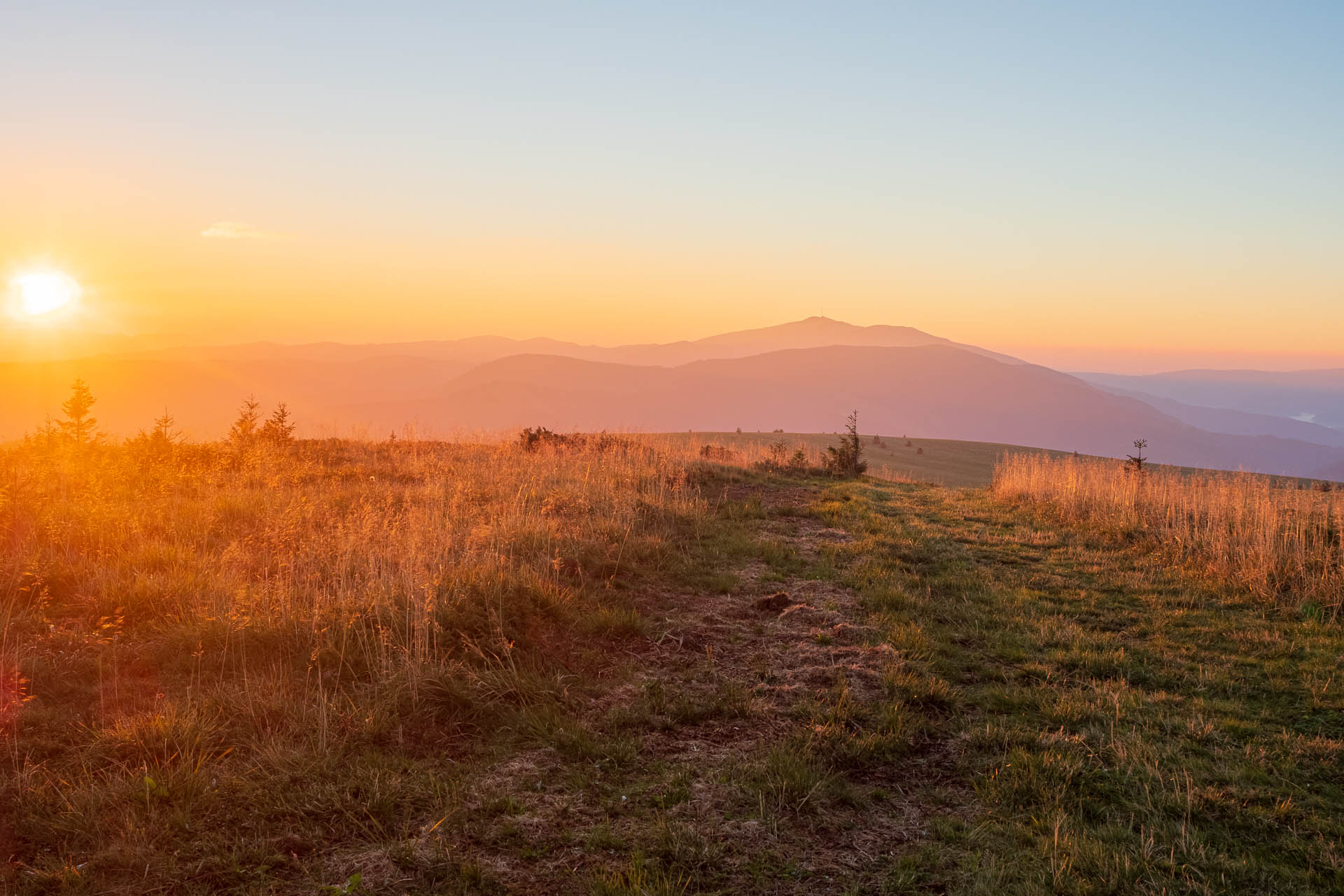 Veľký Bok z Polomky (Nízke Tatry)